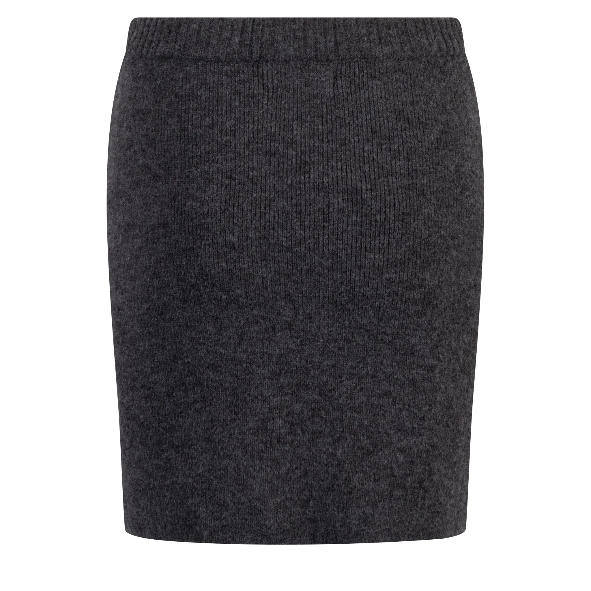 Womens Pretty Lavish Charcoal Etta Knit Co-ord Mini Skirt - Image 6