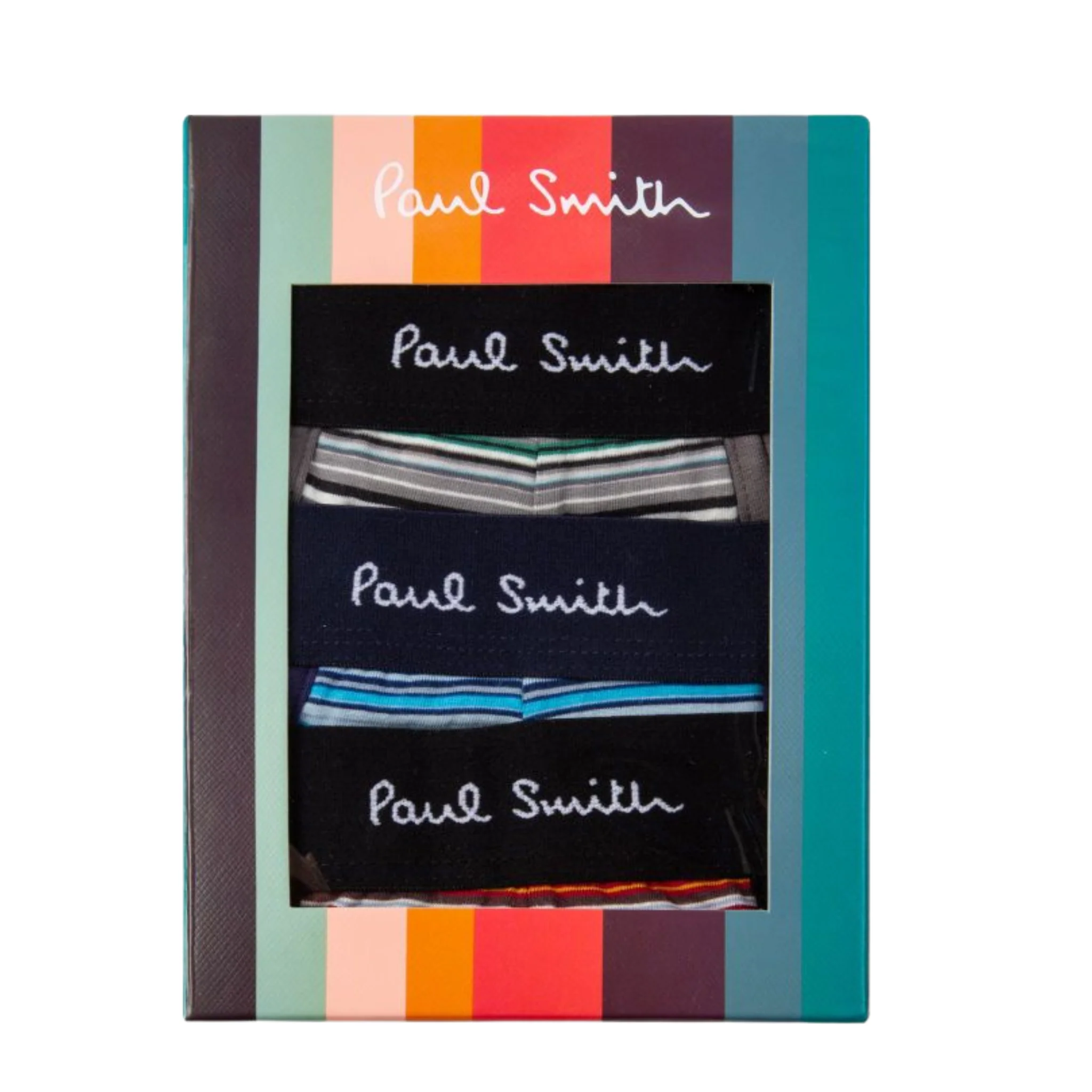 Mens Paul Smith Signature Mix 3PK Trunks - Image 2