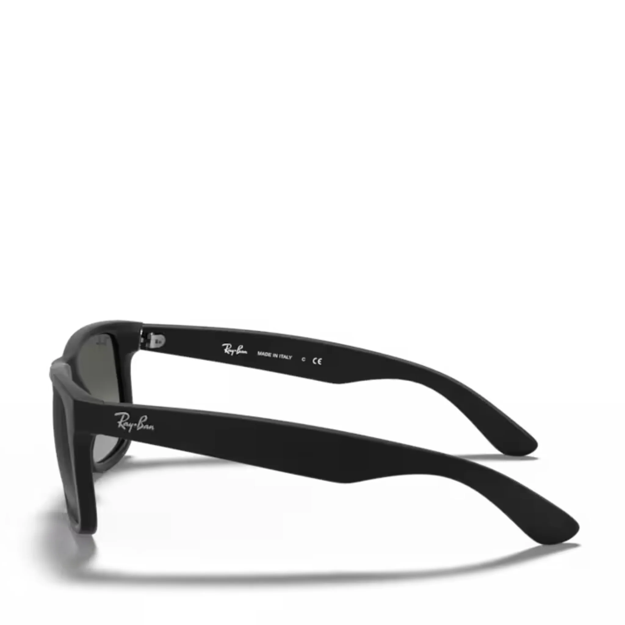 Mens 601/8G Black RB4165 Justin Rubber Sunglasses - Image 4