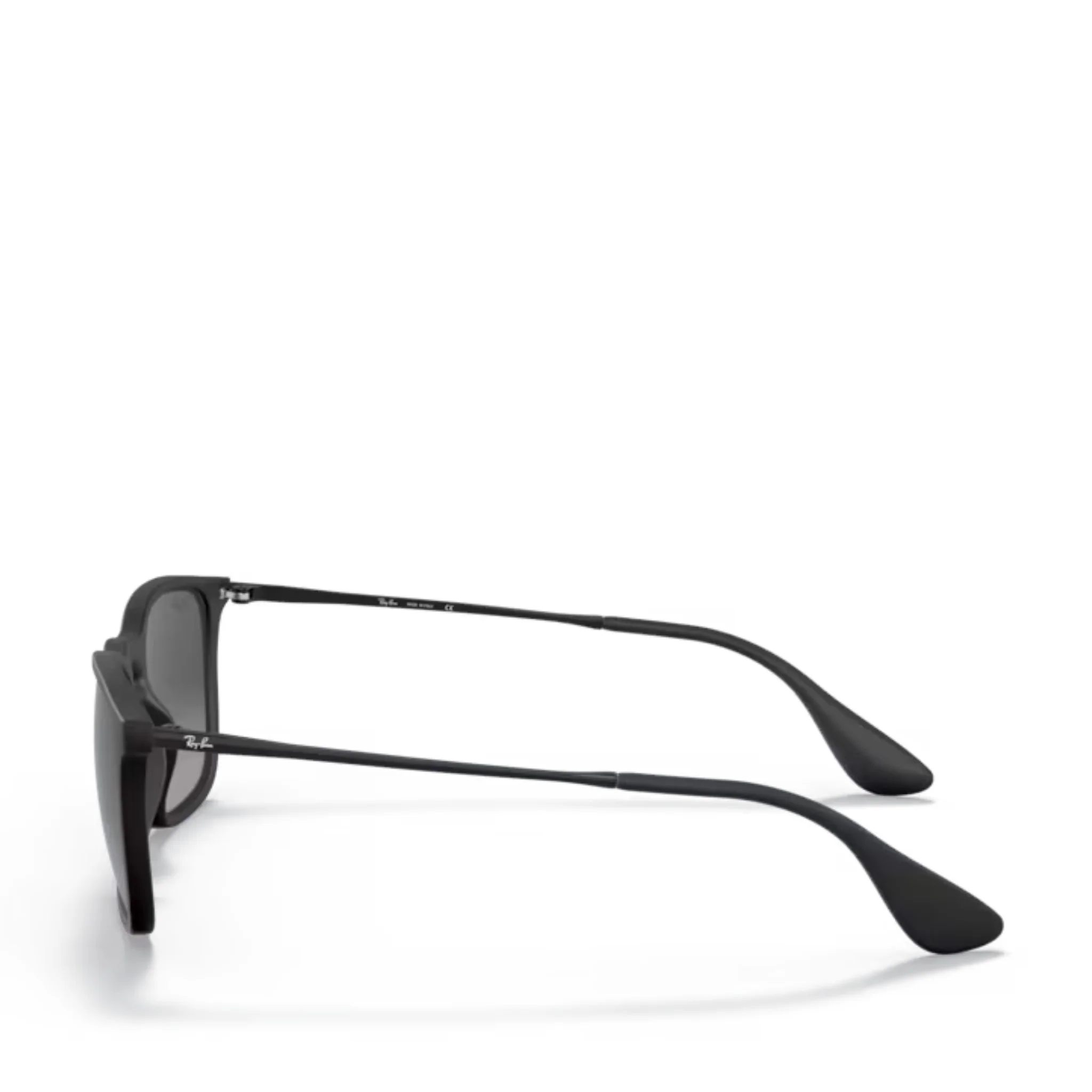 Mens 622/8G Black/Dark Grey Rubber RB4187 Chris Sunglasses - Image 4