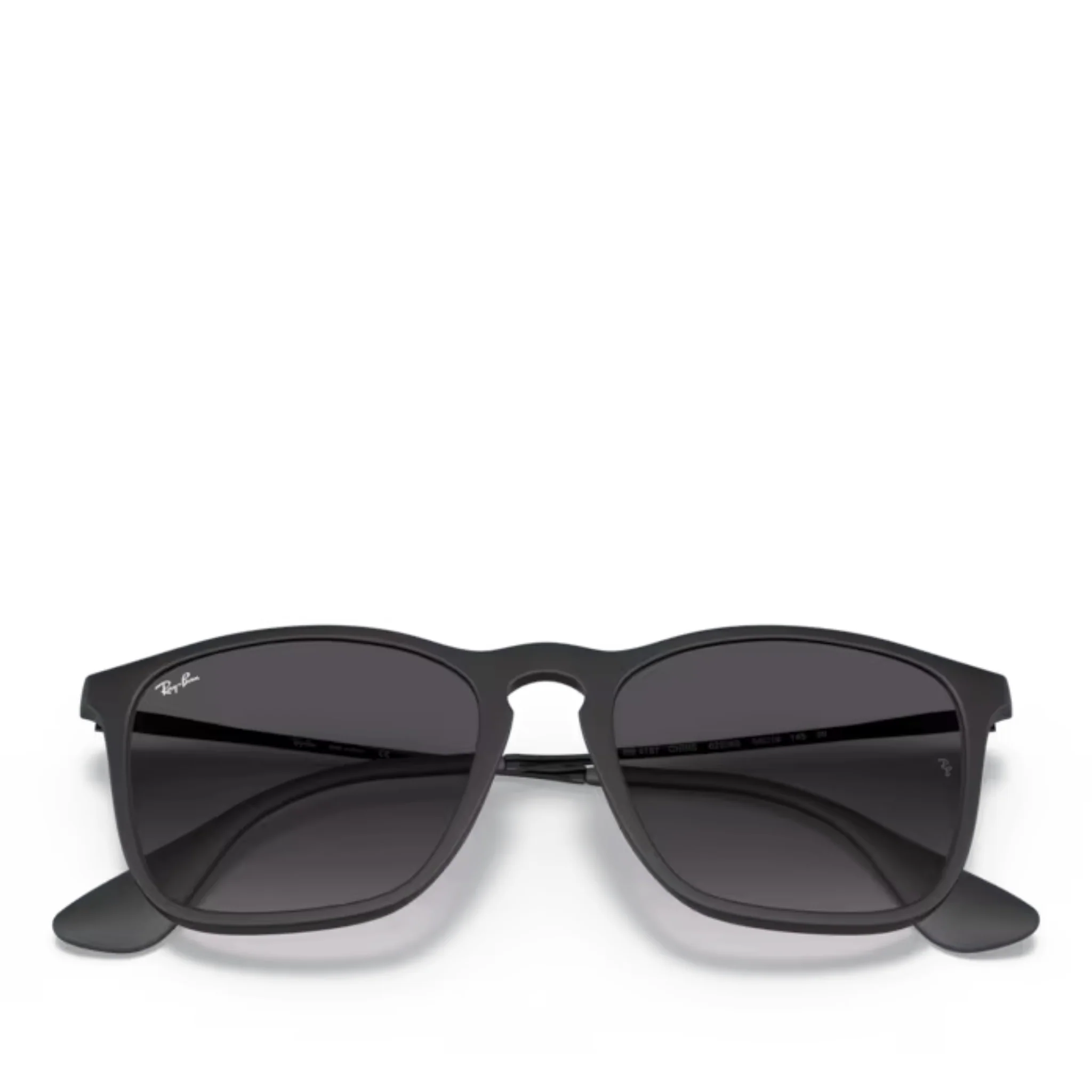 Mens 622/8G Black/Dark Grey Rubber RB4187 Chris Sunglasses - Image 6
