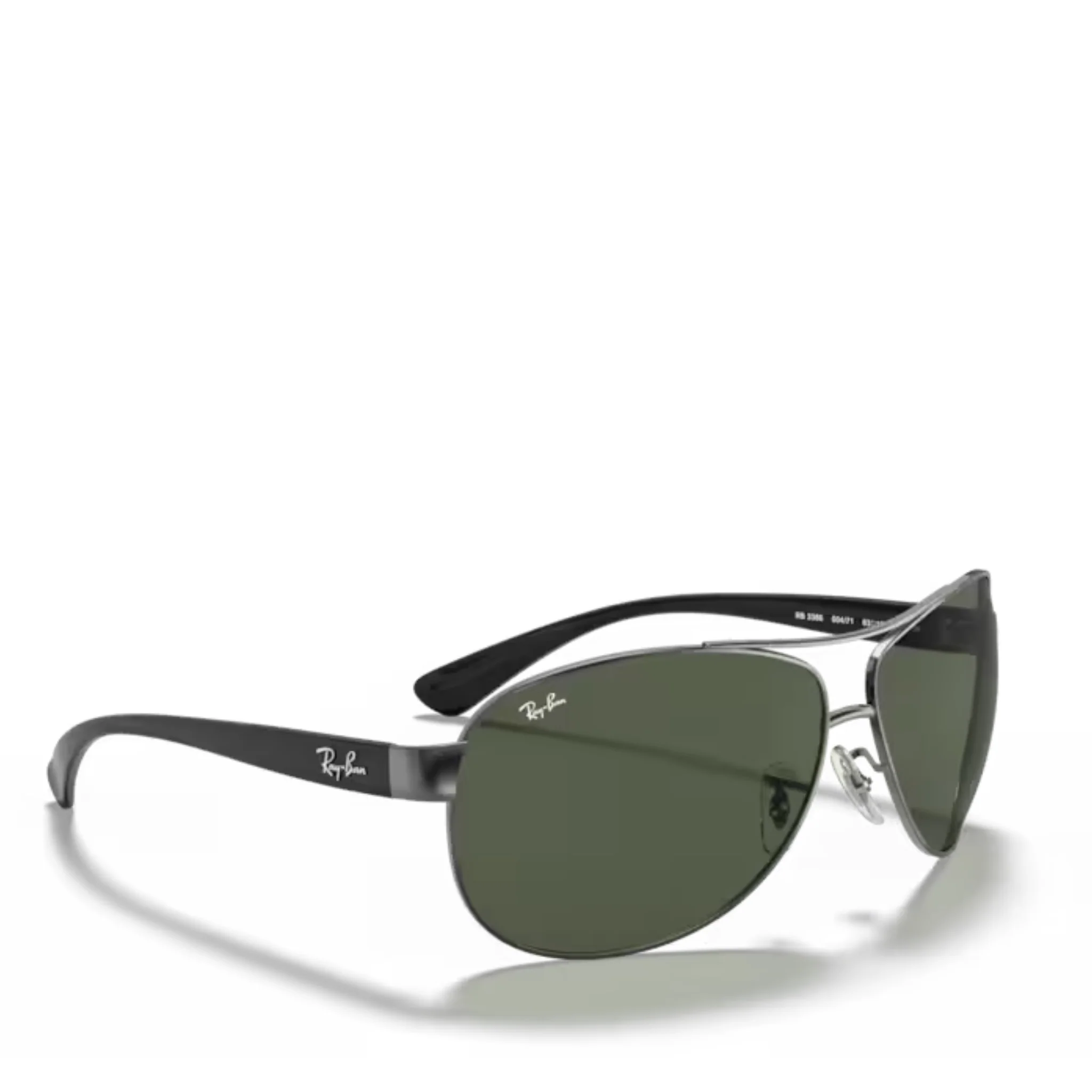 Mens 004/71 Gunmetal RB3386 Sunglasses - Image 3