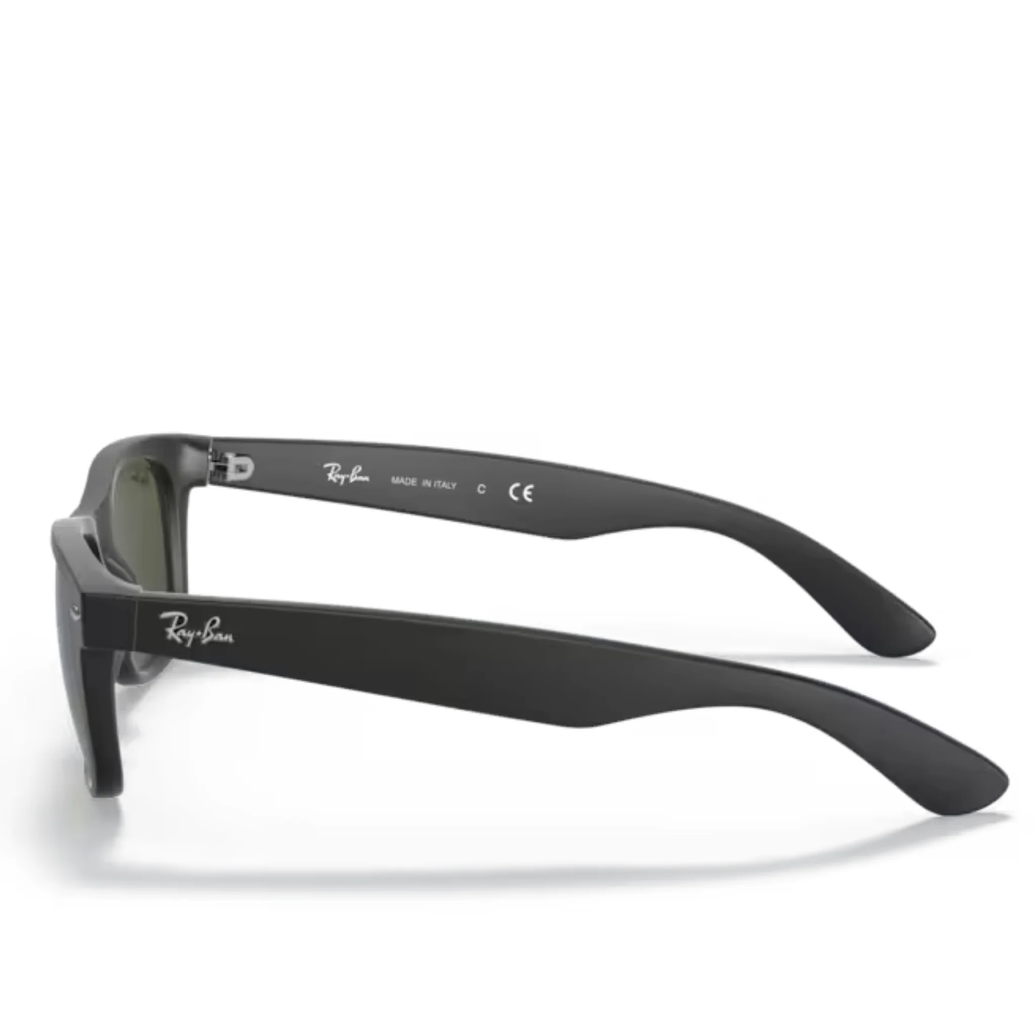 Unisex 622 Black Rubber RB2132 New Wayfarer Sunglasses - Image 4