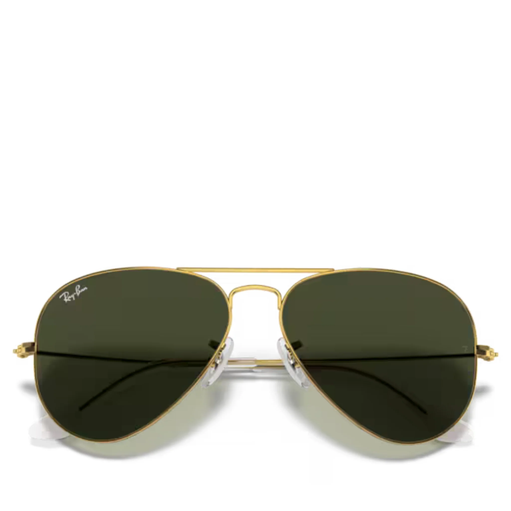 Unisex L0205 Gold RB3025 Aviator Large Sunglasses - Image 6