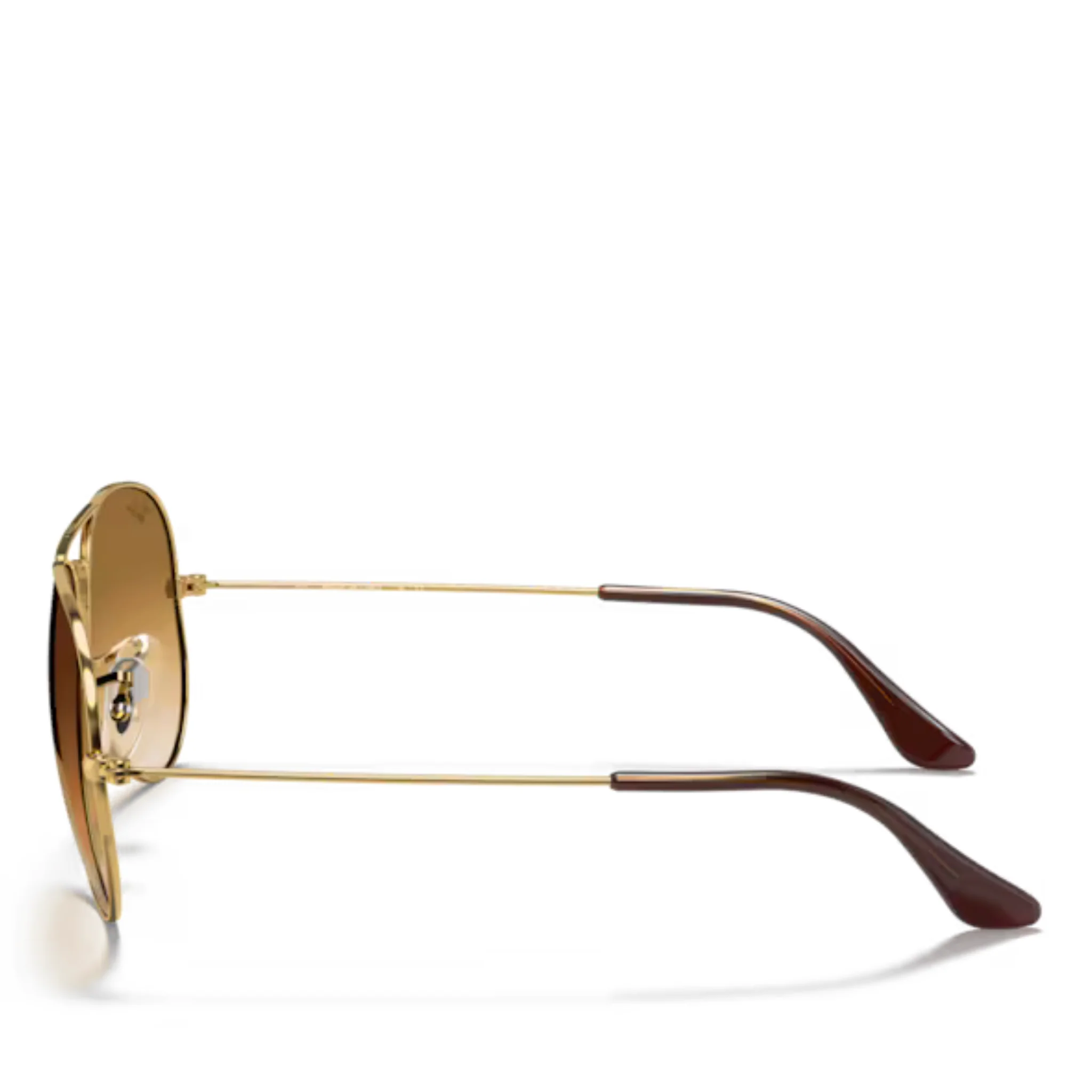 Unisex 001/51 Gold/Crystal Gradient RB3025 Aviator Large Sunglasses - Image 4