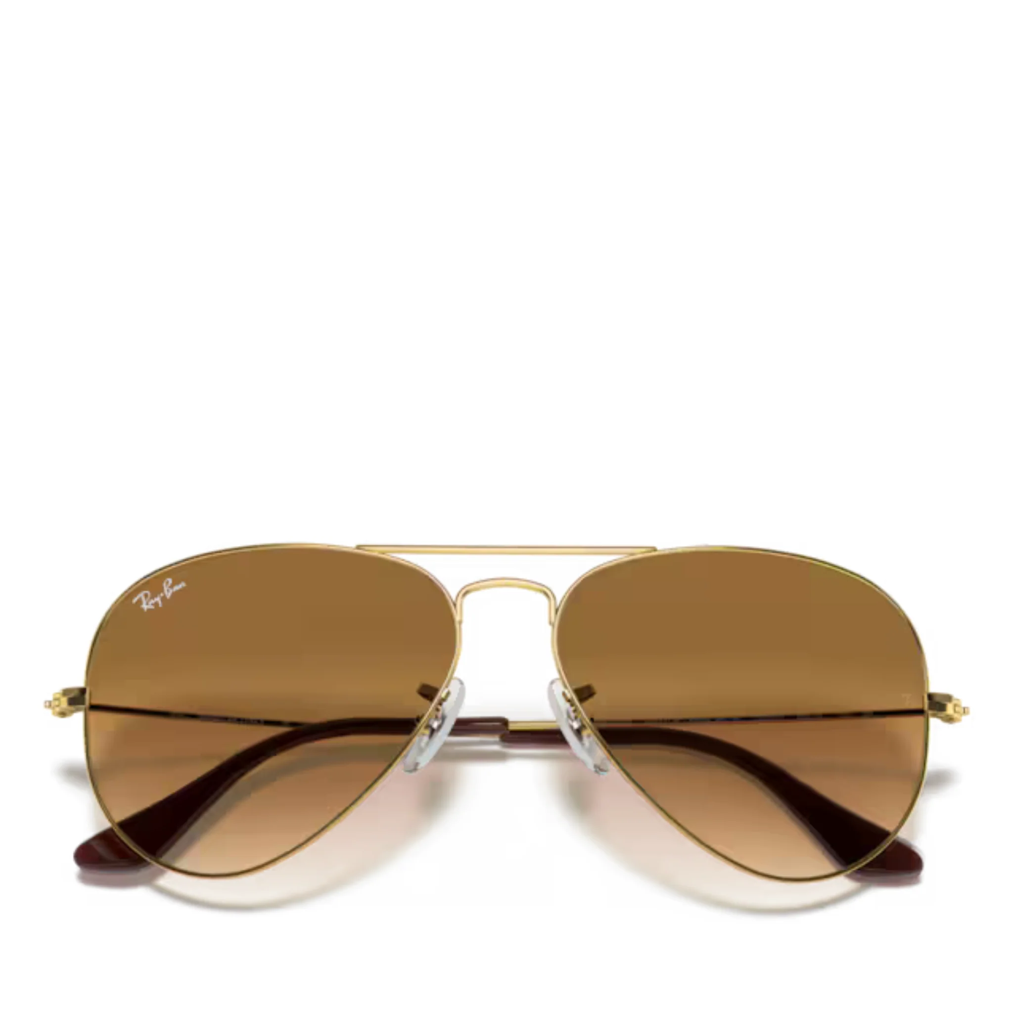 Unisex 001/51 Gold/Crystal Gradient RB3025 Aviator Large Sunglasses - Image 6