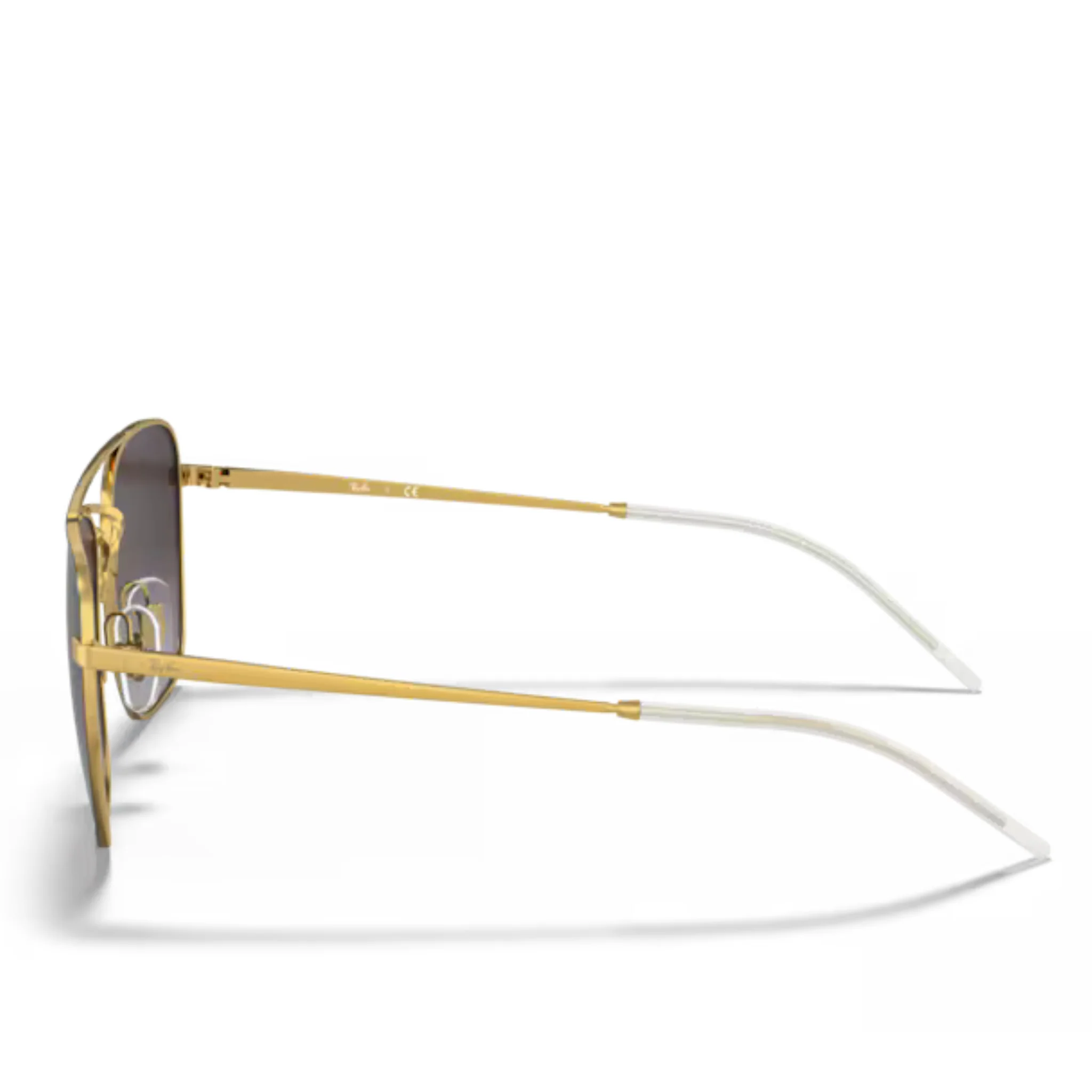 Unisex 90548G Gold/Dark Grey RB3588 Sunglasses - Image 4