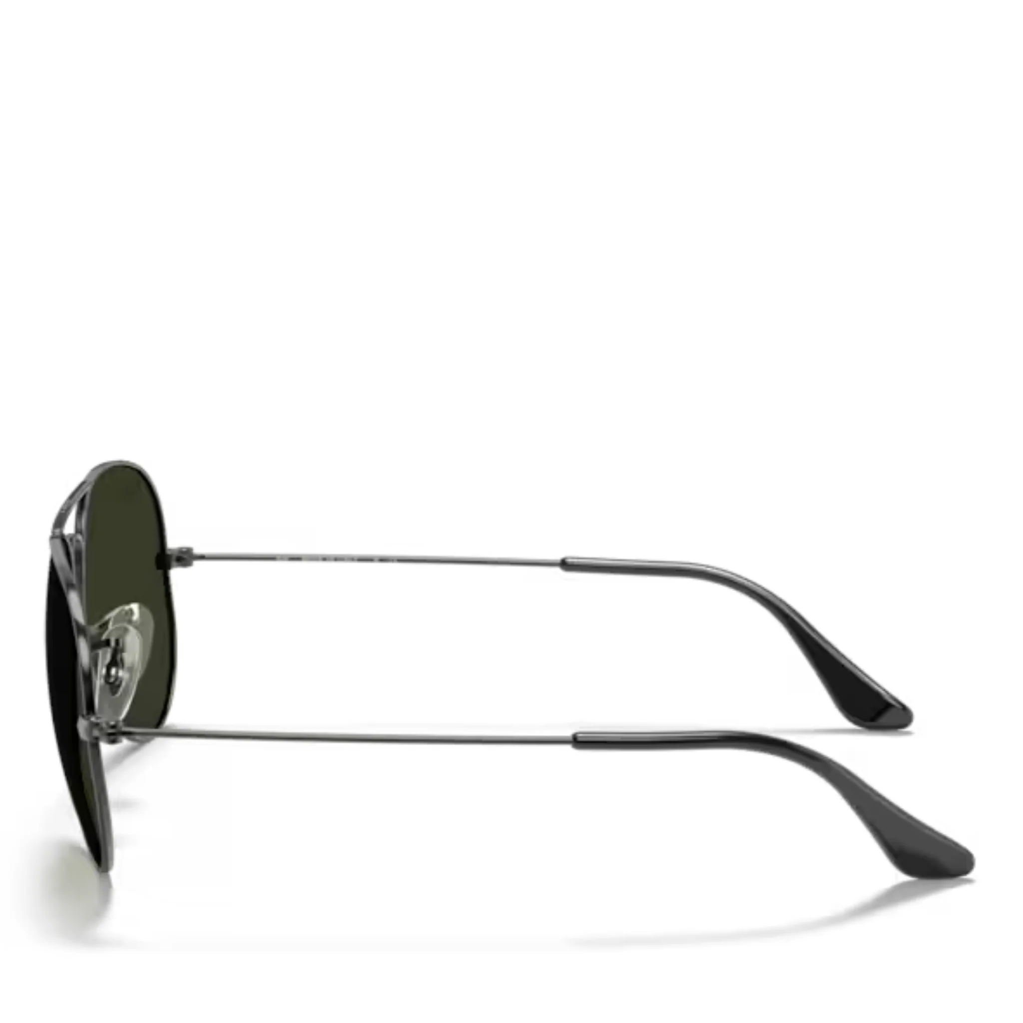 Unisex W0879 Gunmetal RB3025 Aviator Large Sunglasses - Image 4