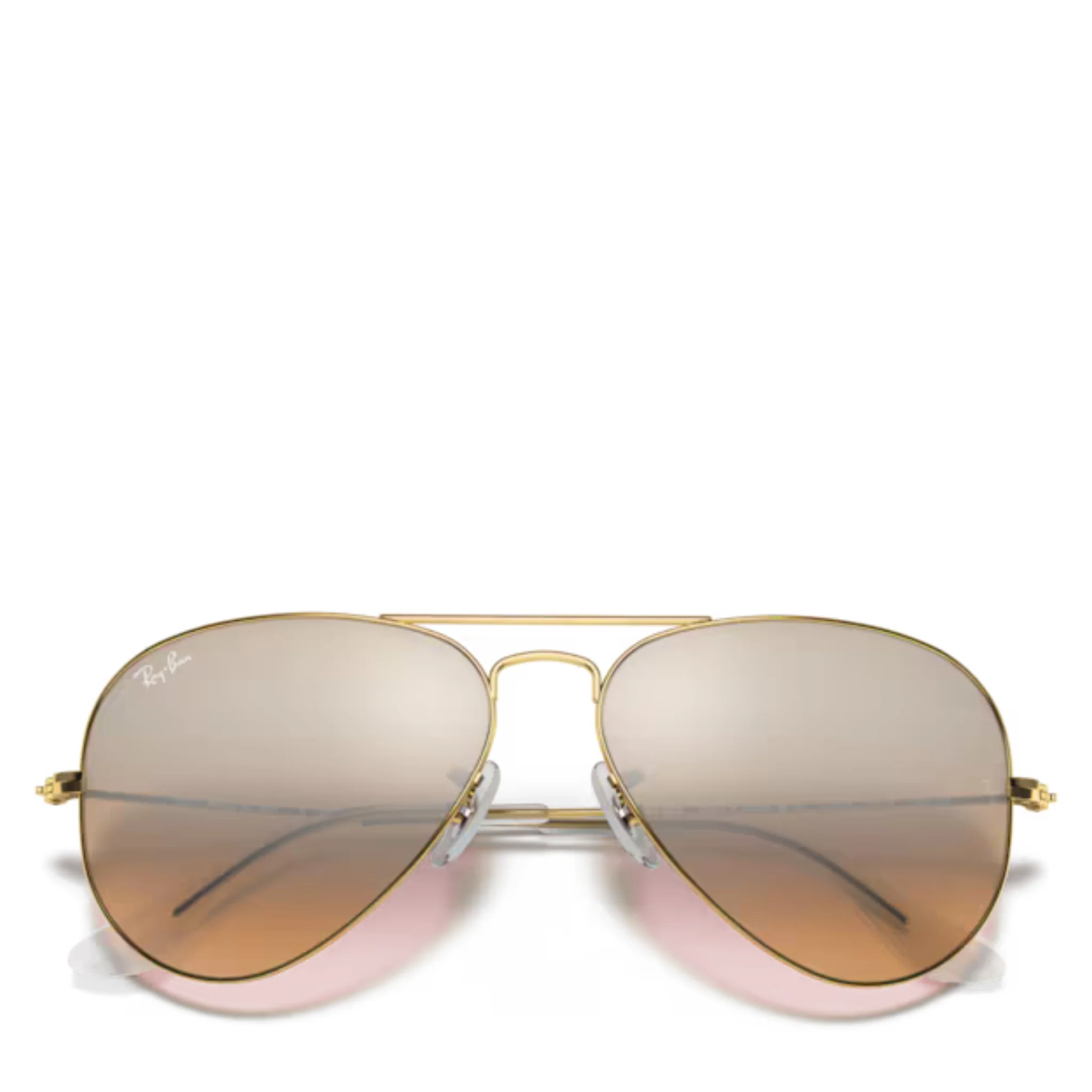 Womens 001/3E Arista Pink Mirror RB3025 Aviator Sunglasses - Image 6