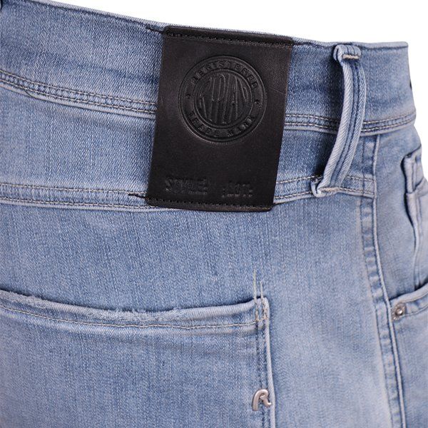 Mens Medium Blue Anbass Hyperflex Slim Jeans - Image 2