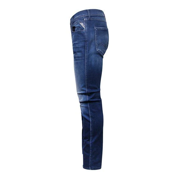 Mens Replay Medium Blue Anbass Slim Fit Jeans - Image 3