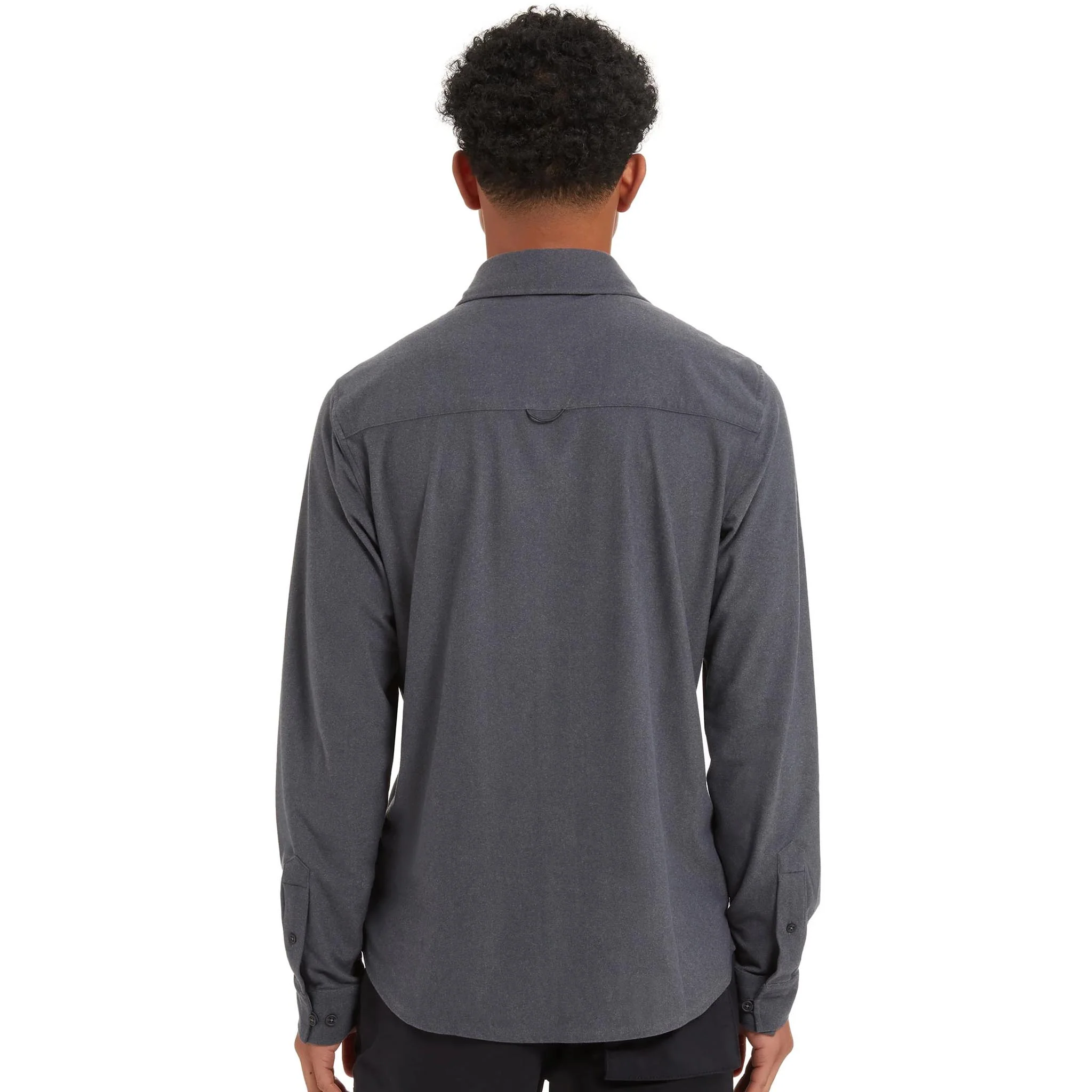 Mens Sealskinz Navy Weybourne L/s Shirt - Image 4