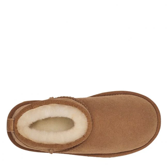 Kids UGG Chestnut Classic Ultra Mini - Image 3