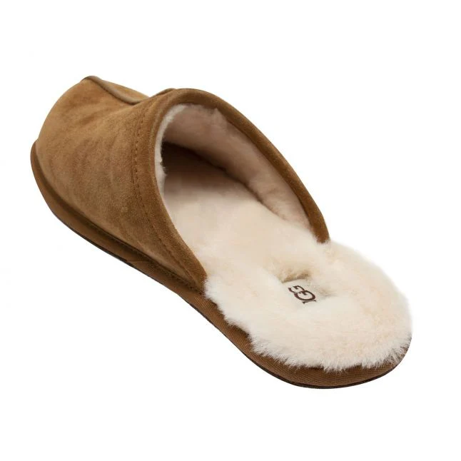 Mens UGG Chestnut Scuff Slippers - Image 3