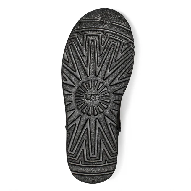Womens UGG Black Classic Mini II Boots - Image 4