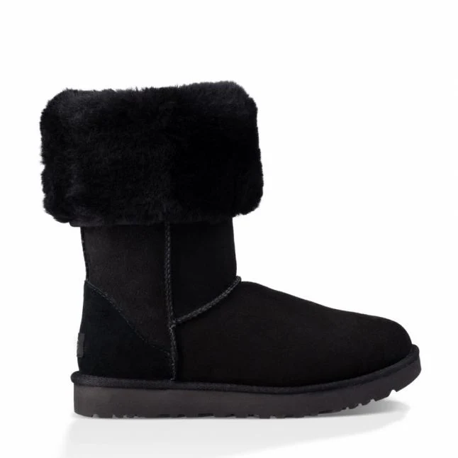 Womens UGG Black Classic Tall II Boots - Image 3