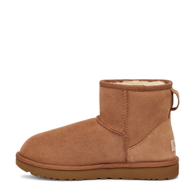 Womens UGG Chestnut Classic Mini II Boots - Image 6