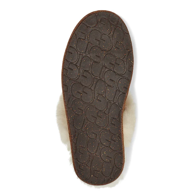Womens UGG Chestnut Slippers Scuffette II - Image 5