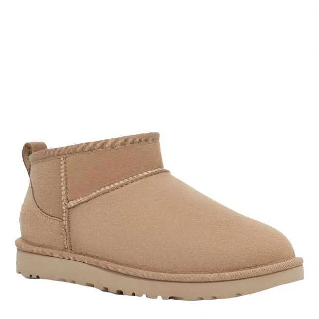 Womens UGG Sand Classic Ultra Mini Boots - Image 2