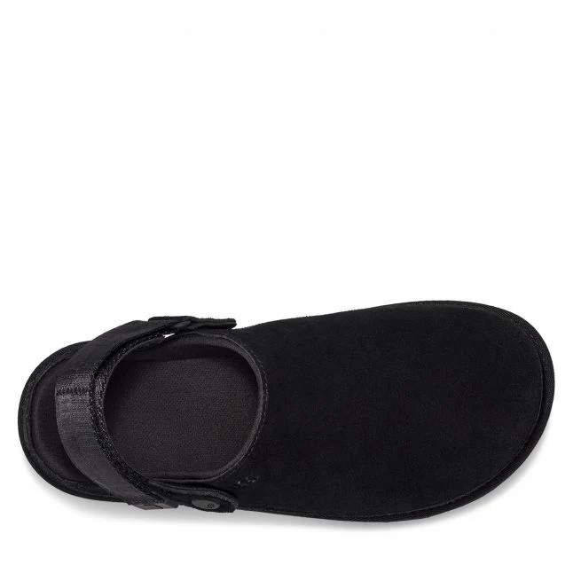 Womens UGG Black Goldenstar Clog - Image 5
