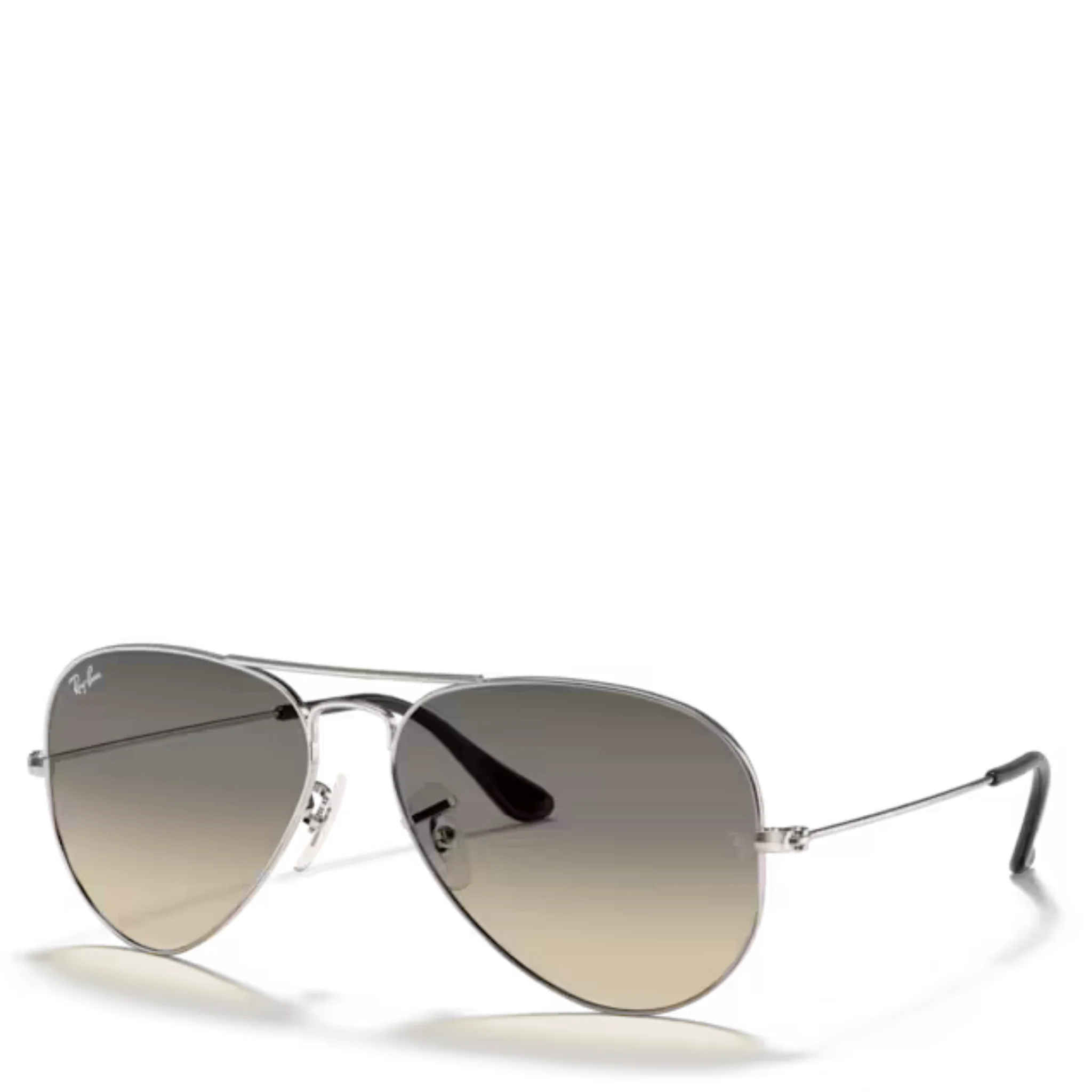 Unisex Ray-Ban 003/32 Silver RB3025 Aviator Large Metal Sunglasses - Image 2