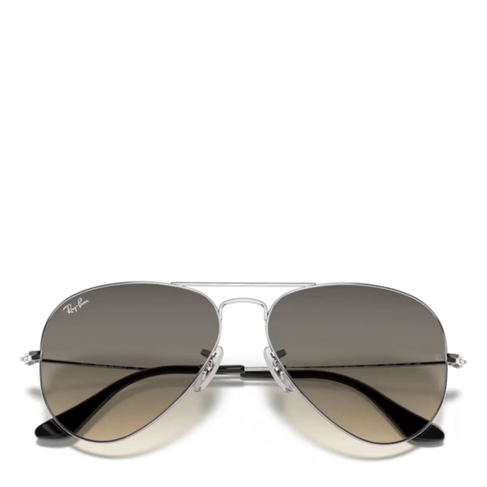 Unisex Ray-Ban 003/32 Silver RB3025 Aviator Large Metal Sunglasses - Image 6