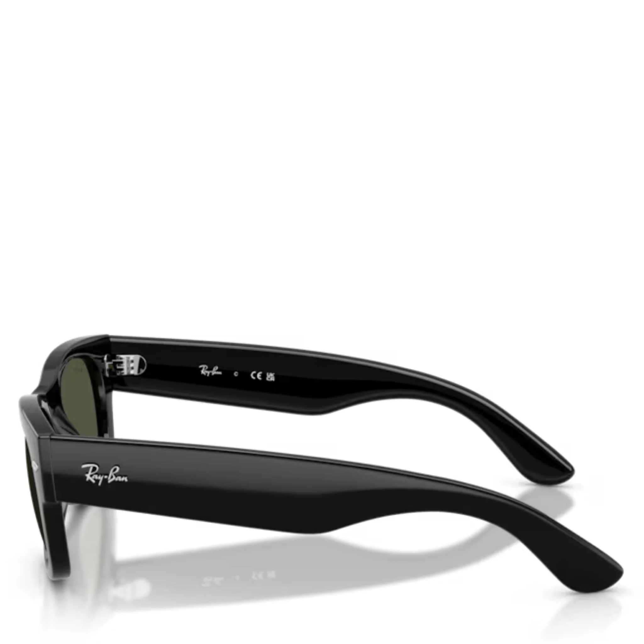 Unisex Ray-Ban 901/31 Black RB0832S Mega Wayfarer II Sunglasses - Image 4