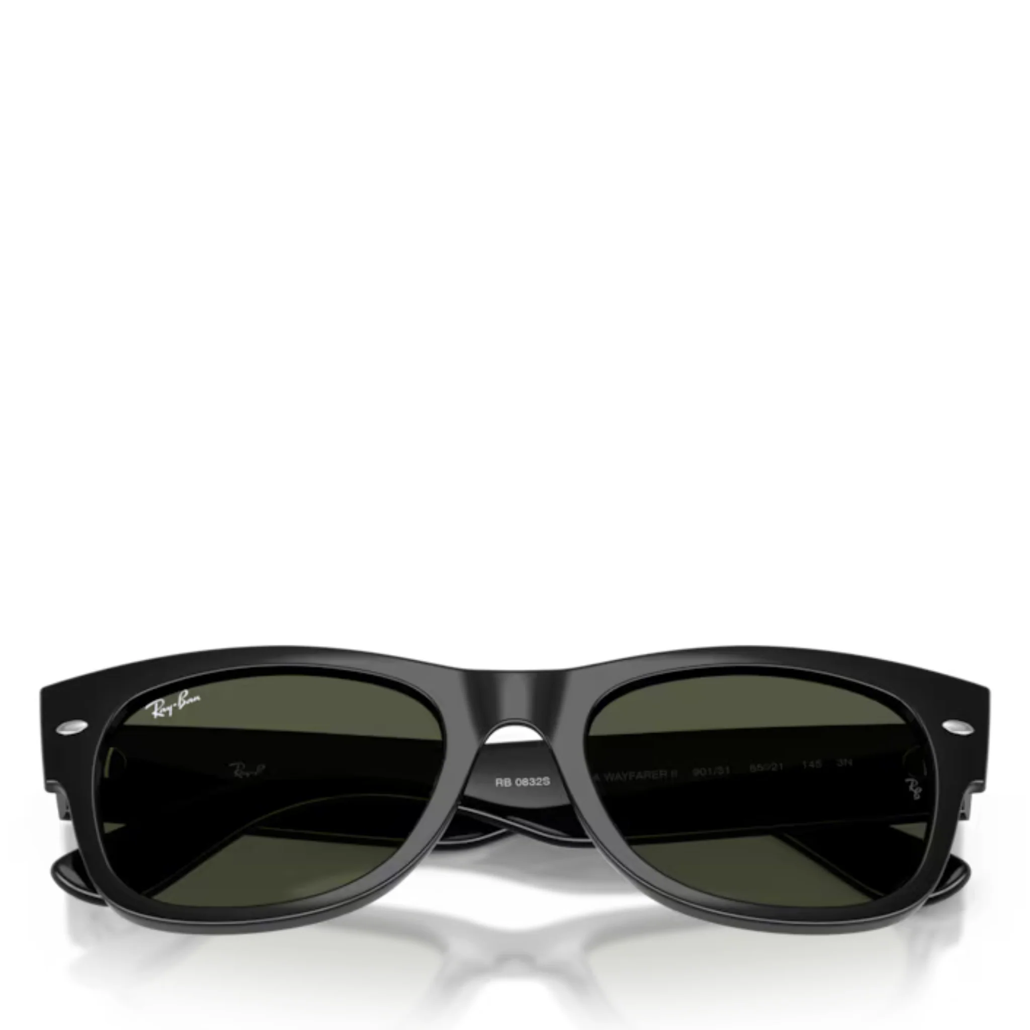 Unisex Ray-Ban 901/31 Black RB0832S Mega Wayfarer II Sunglasses - Image 6