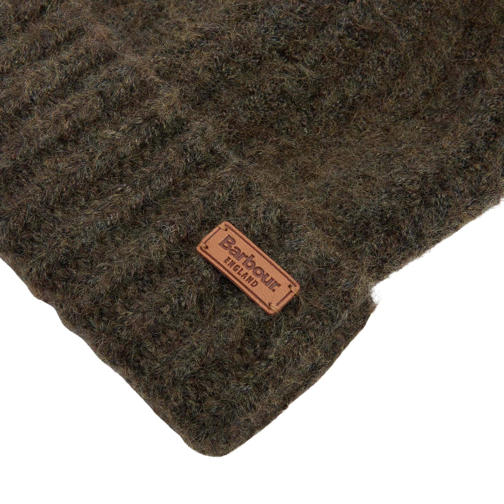 Womens Barbour Ancient Loden/Dark Green Saltburn Beanie & Scarf Gift Set - Image 5
