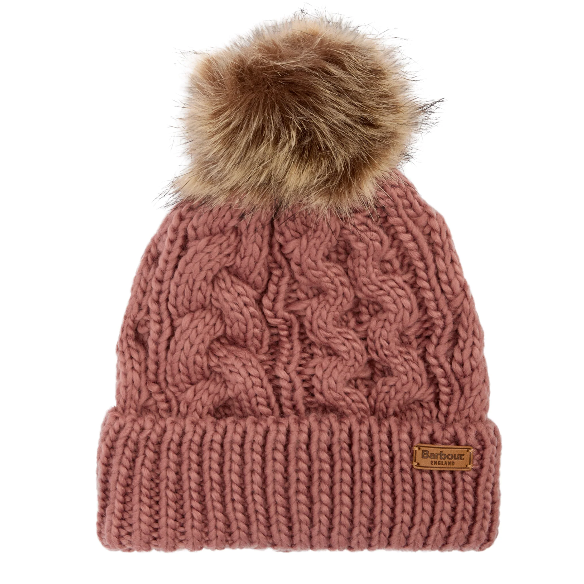 Womens Barbour Arabesque Penshaw Beanie & Scarf Gift Set - Image 3