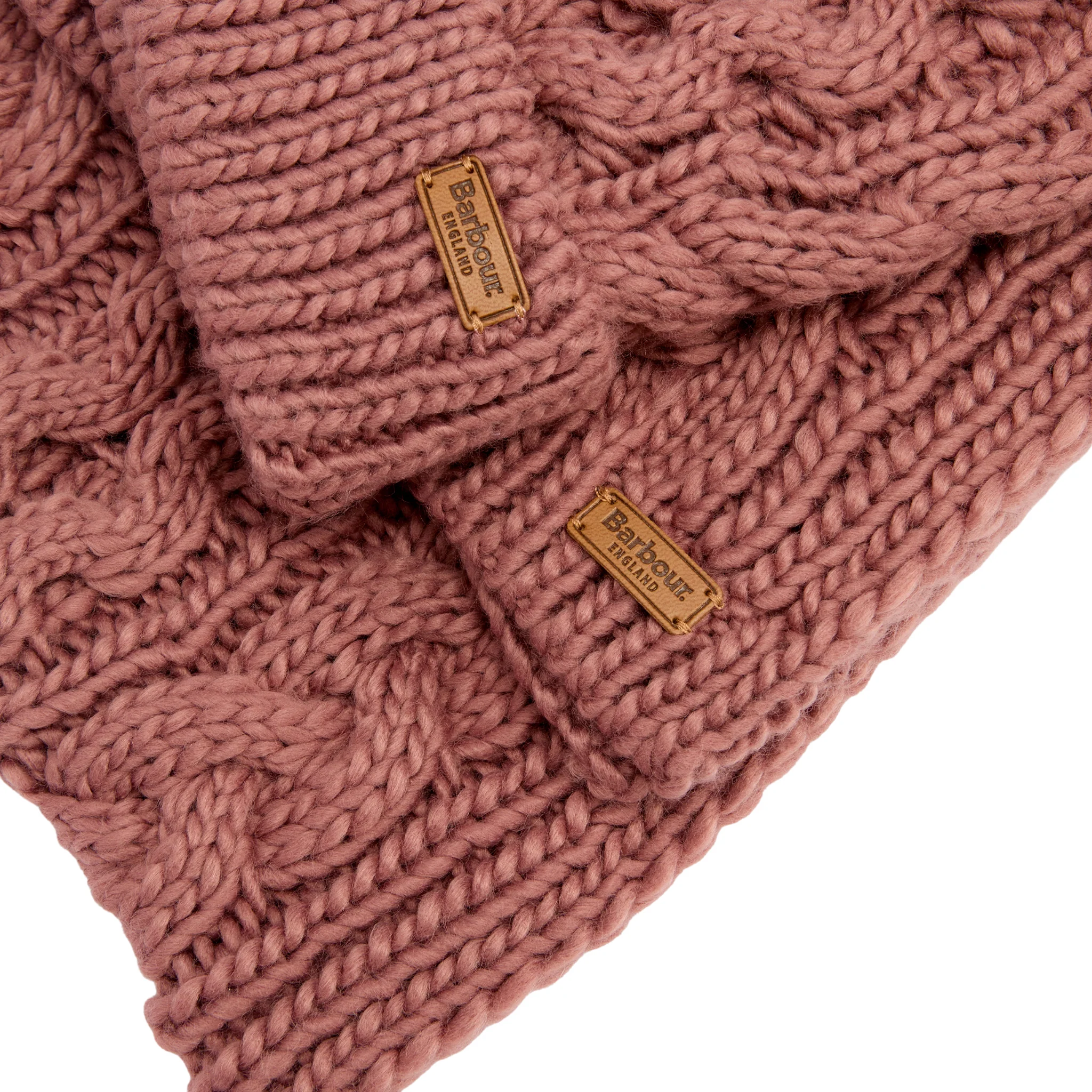 Womens Barbour Arabesque Penshaw Beanie & Scarf Gift Set - Image 5