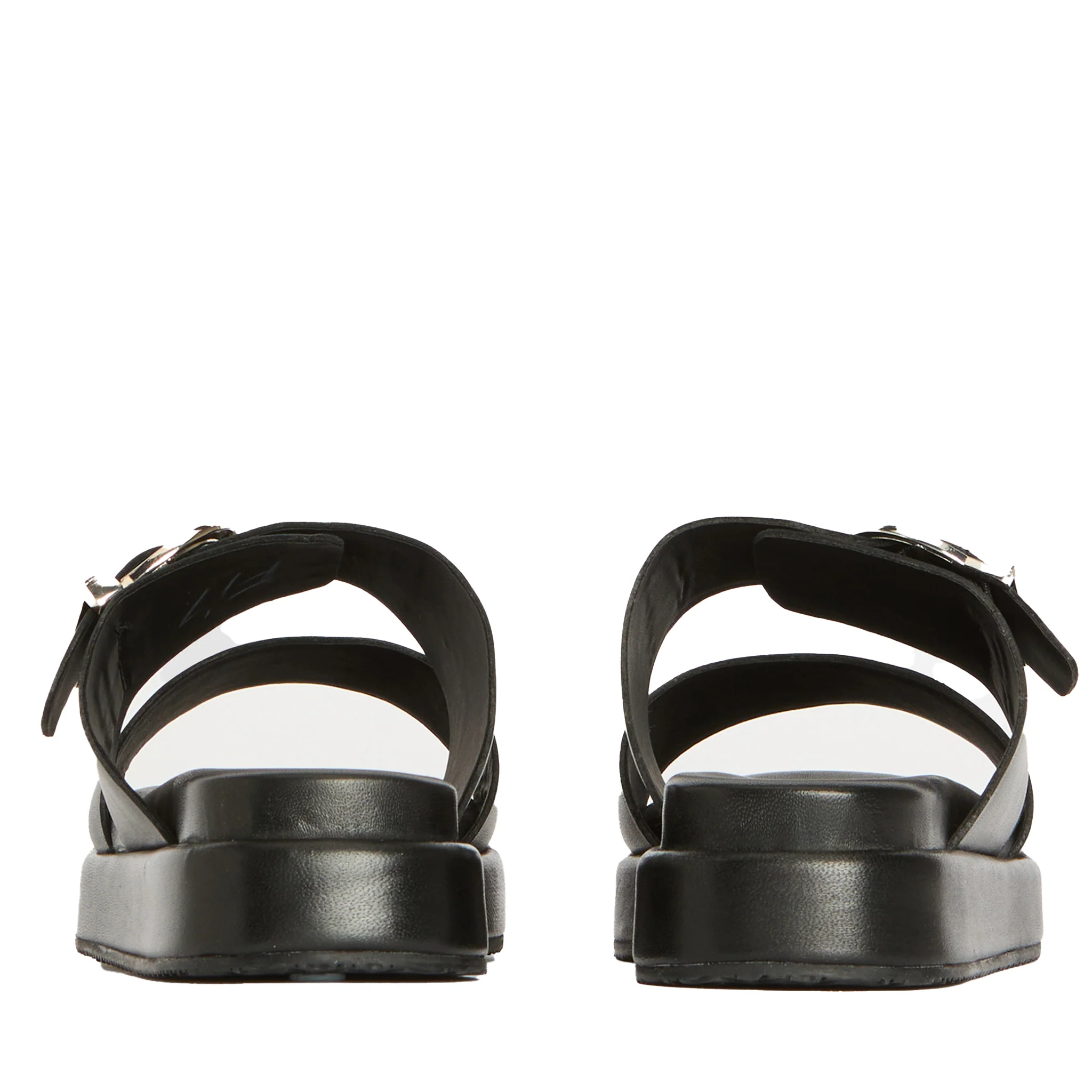 Womens Barbour Black Adele Sandals - Image 5