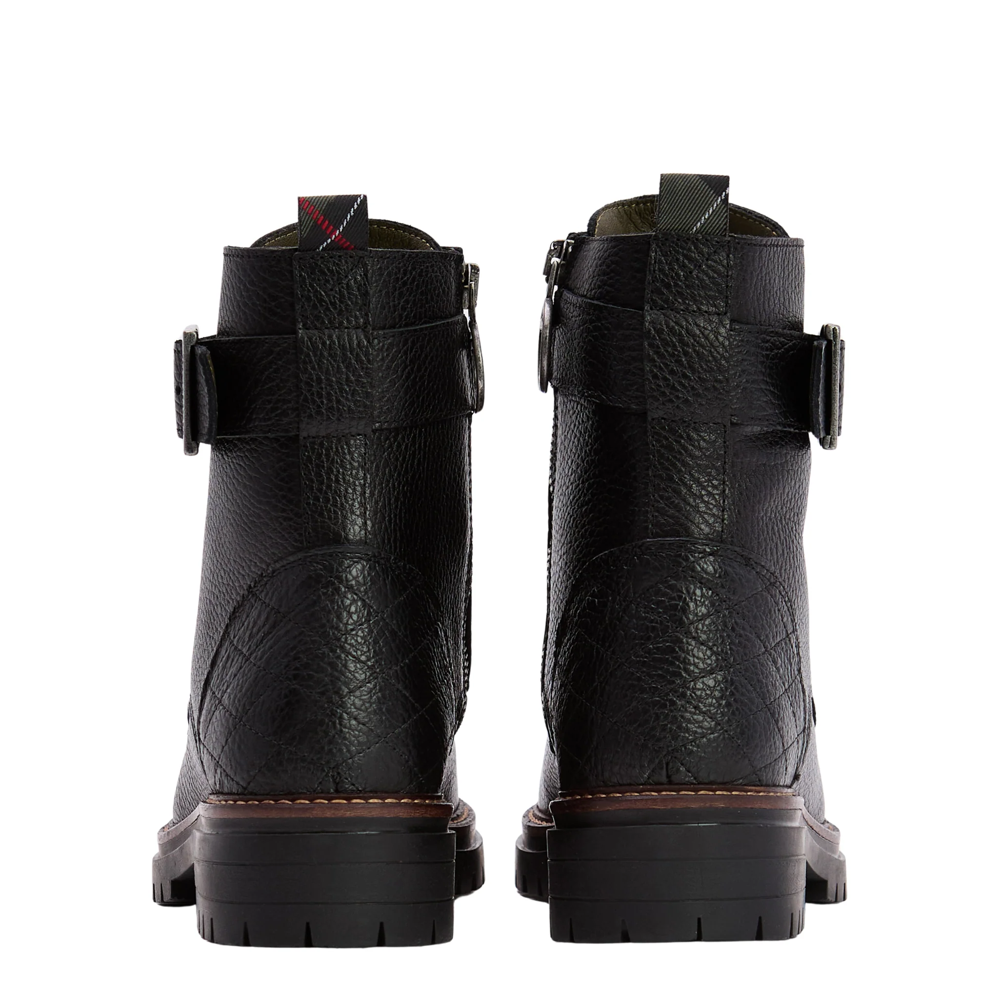 Womens Barbour Black Heidi Lace Up Boots - Image 4