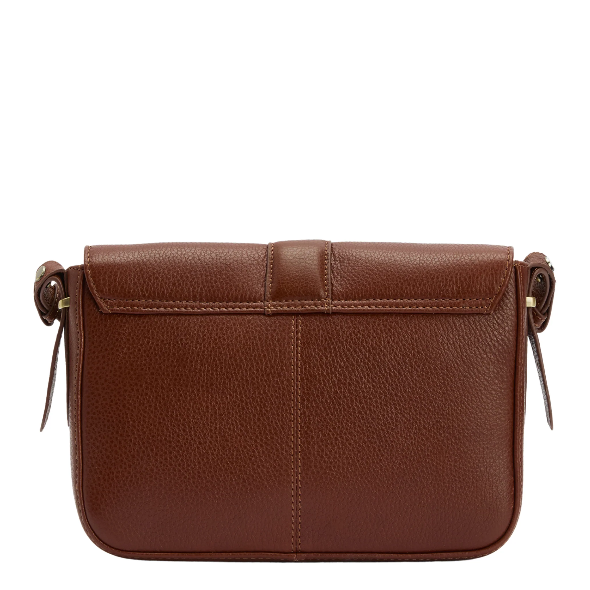 Womens Barbour Brown Rosa Leather Crossbody Bag - Image 4