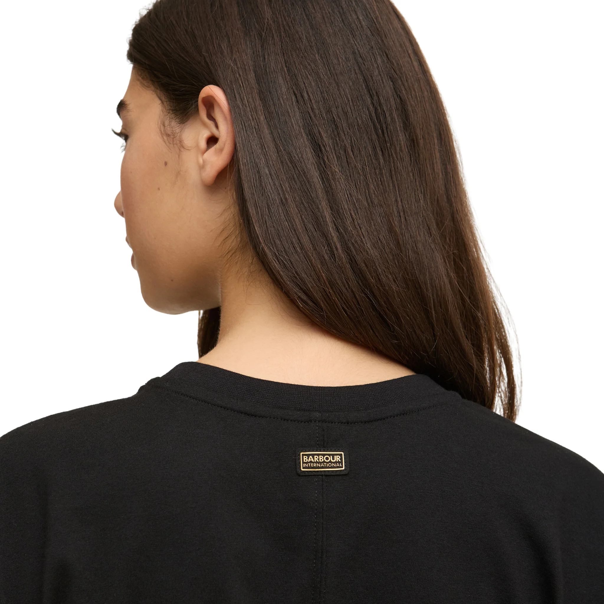 Womens Barbour International Black Alexis Top - Image 4