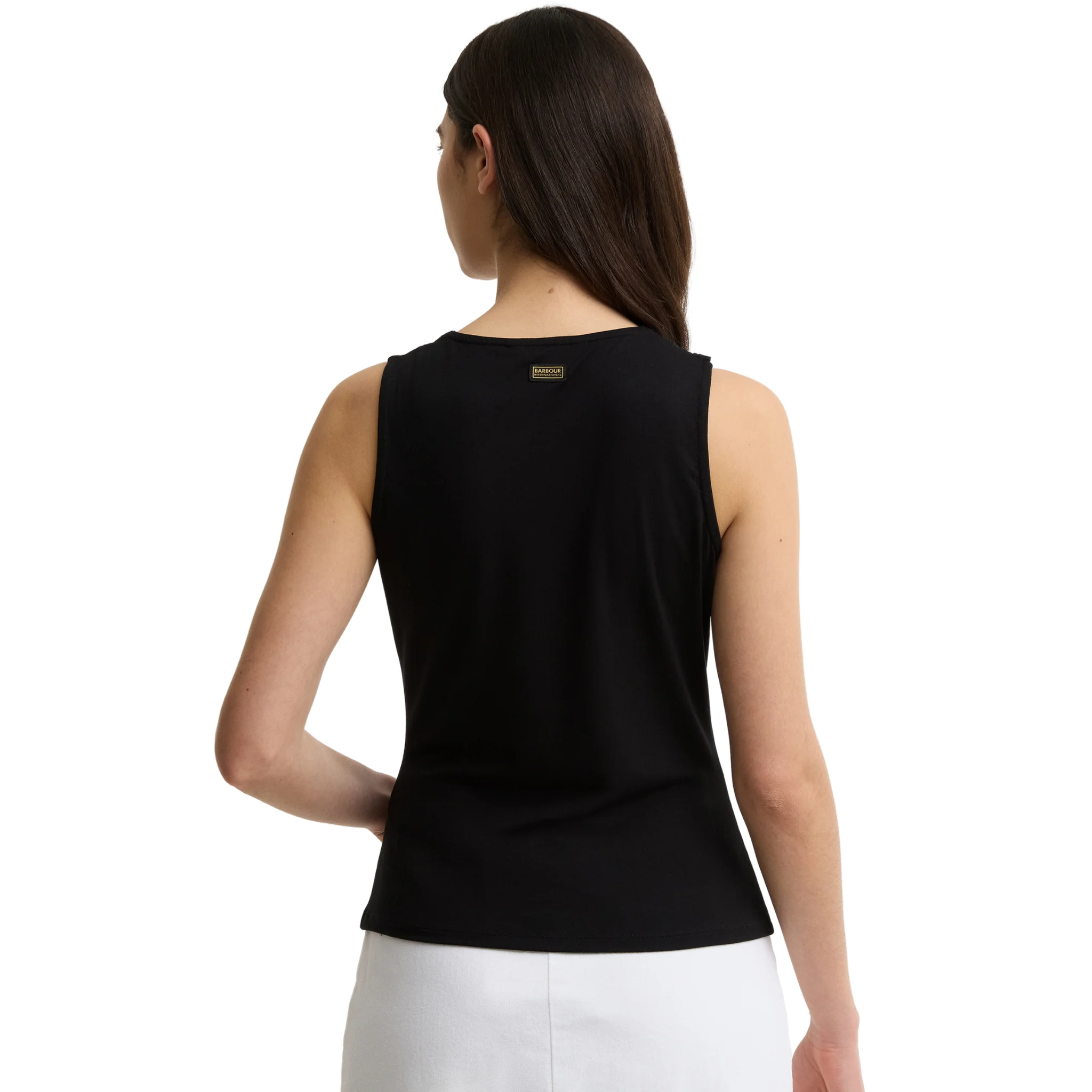Womens Barbour International Black Cinzia Top - Image 4