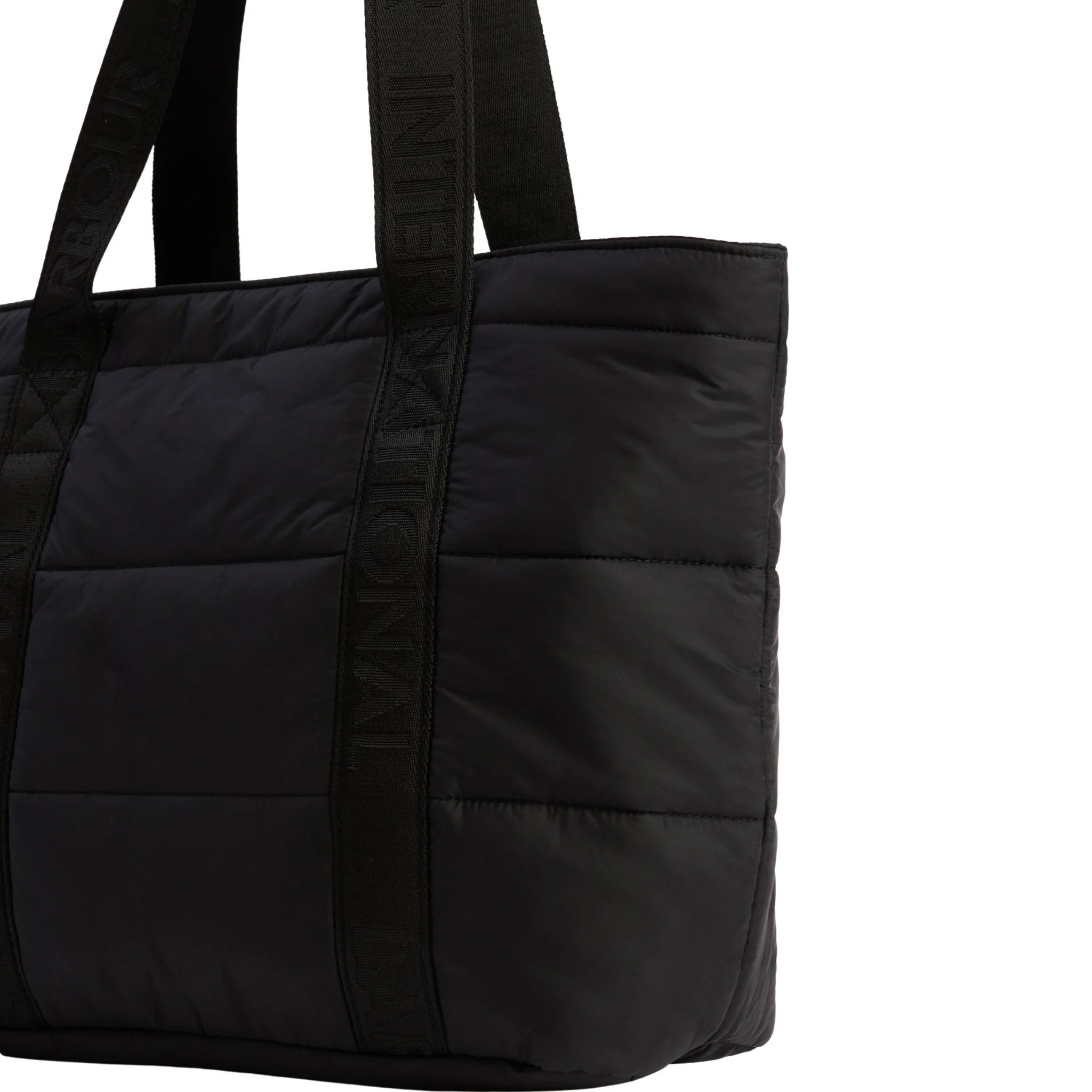Womens Barbour International Black Monaco Quilt Tote Bag - Image 5