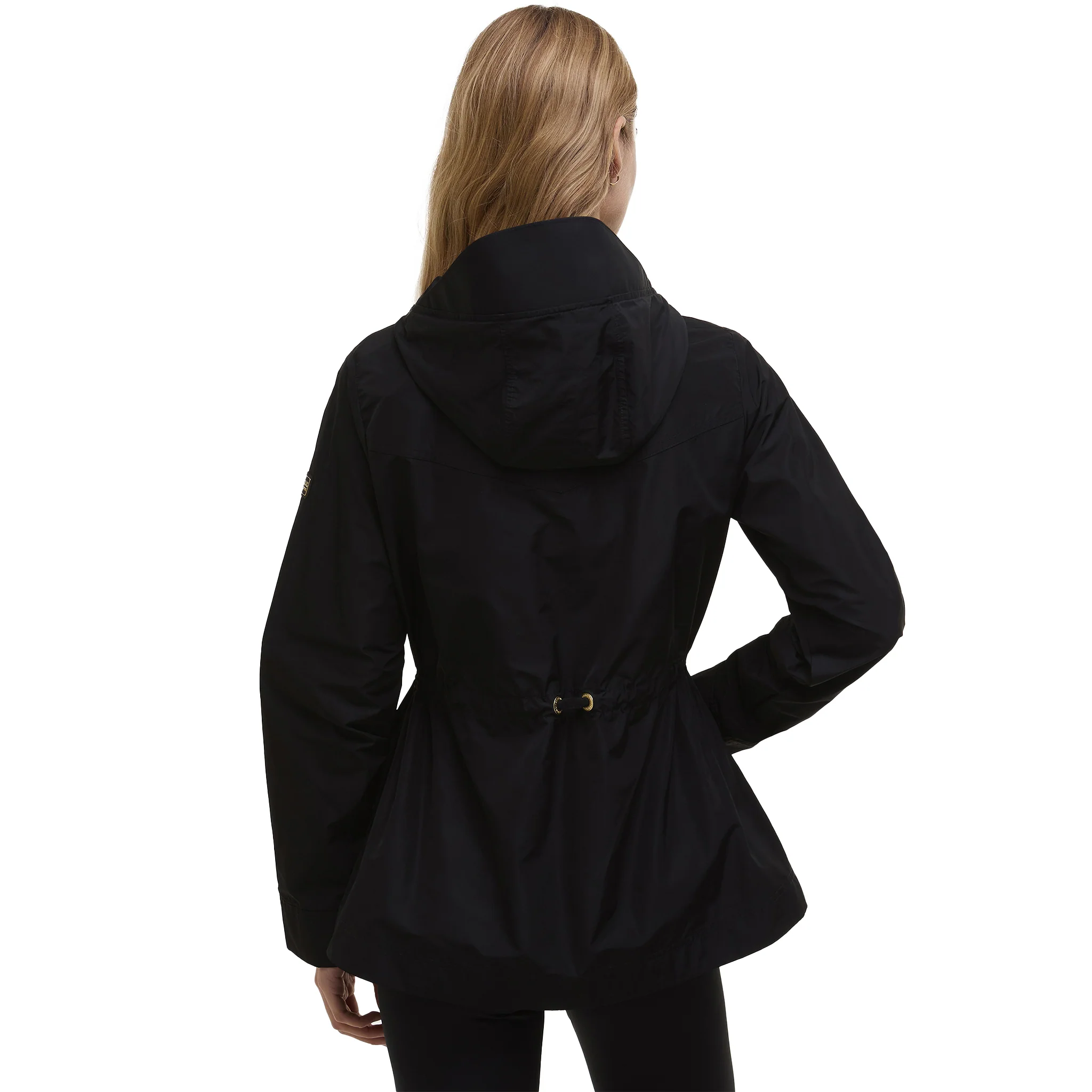 Womens Barbour International Black Piper Showerproof Jacket - Image 5