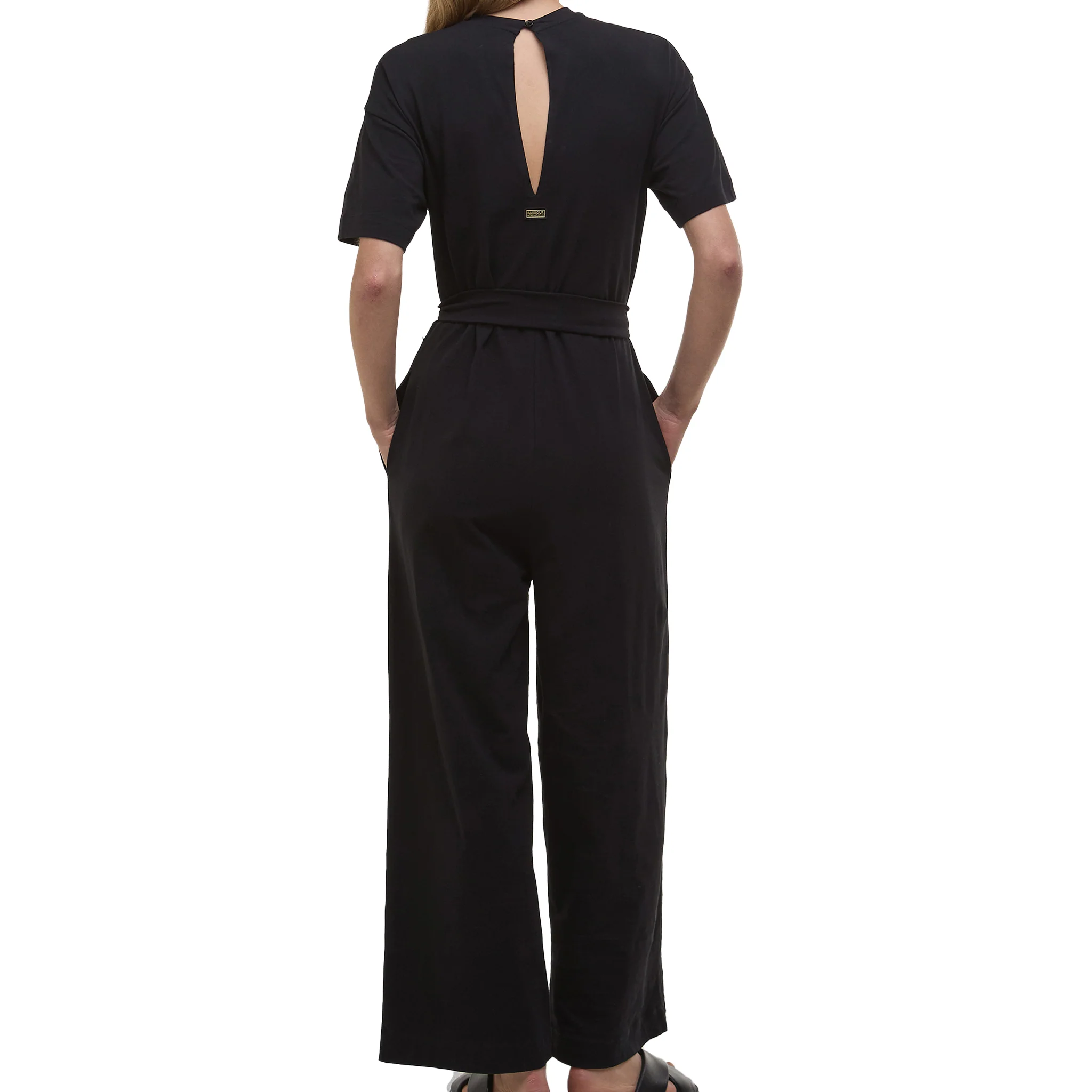 Womens Barbour International Black Sierra Jumpsuit - Image 6