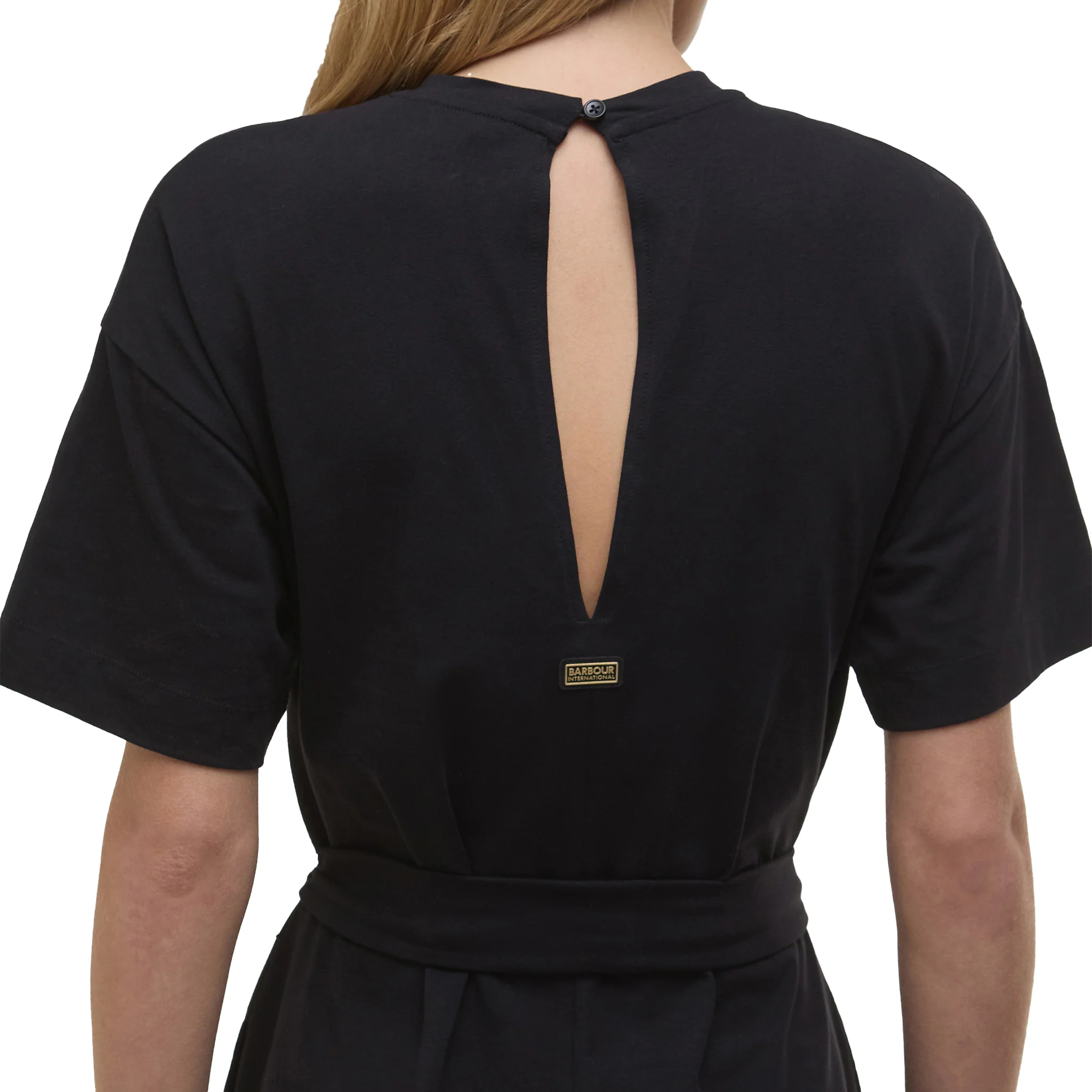 Womens Barbour International Black Sierra Jumpsuit - Image 7