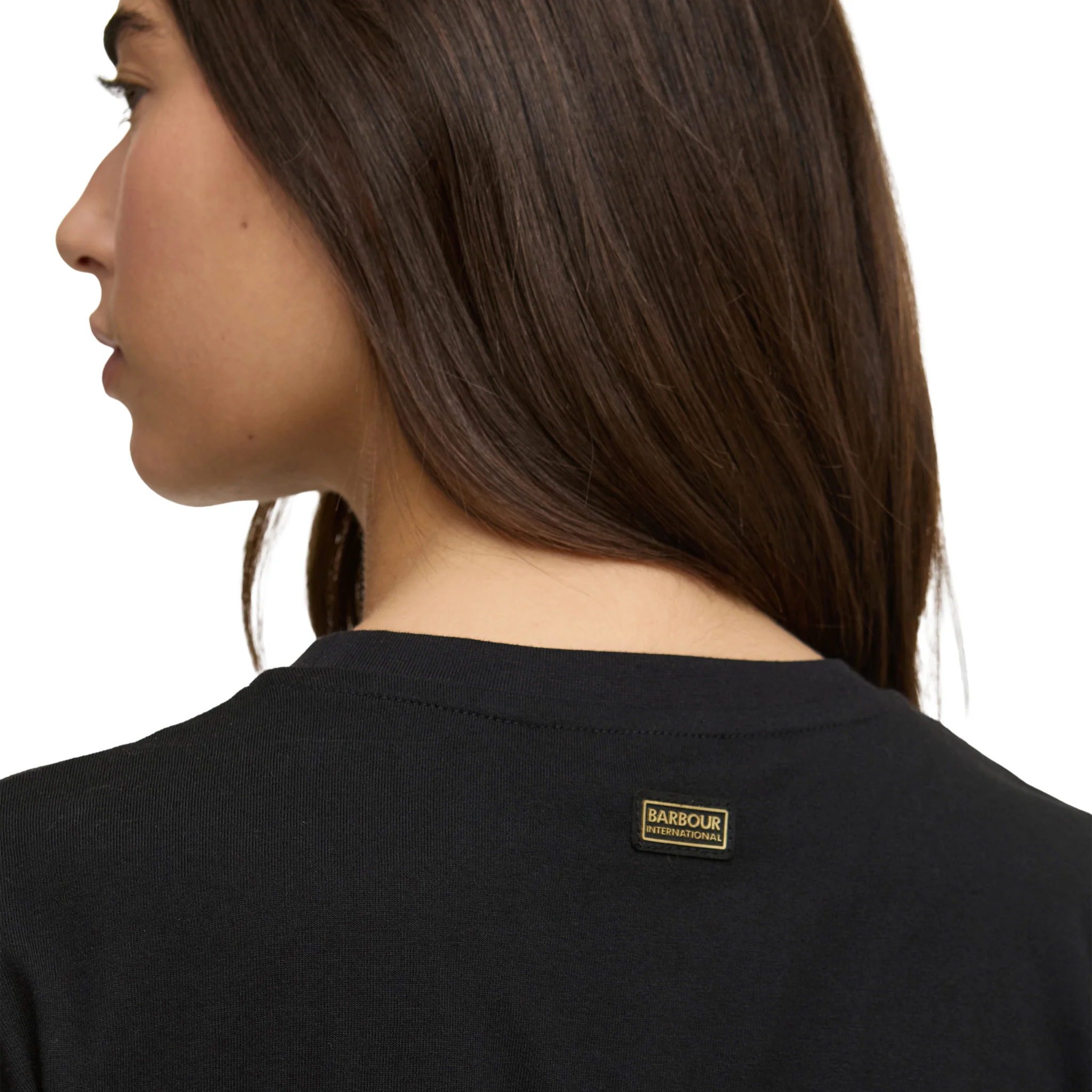 Womens Barbour International Black Uma Mini Dress - Image 3