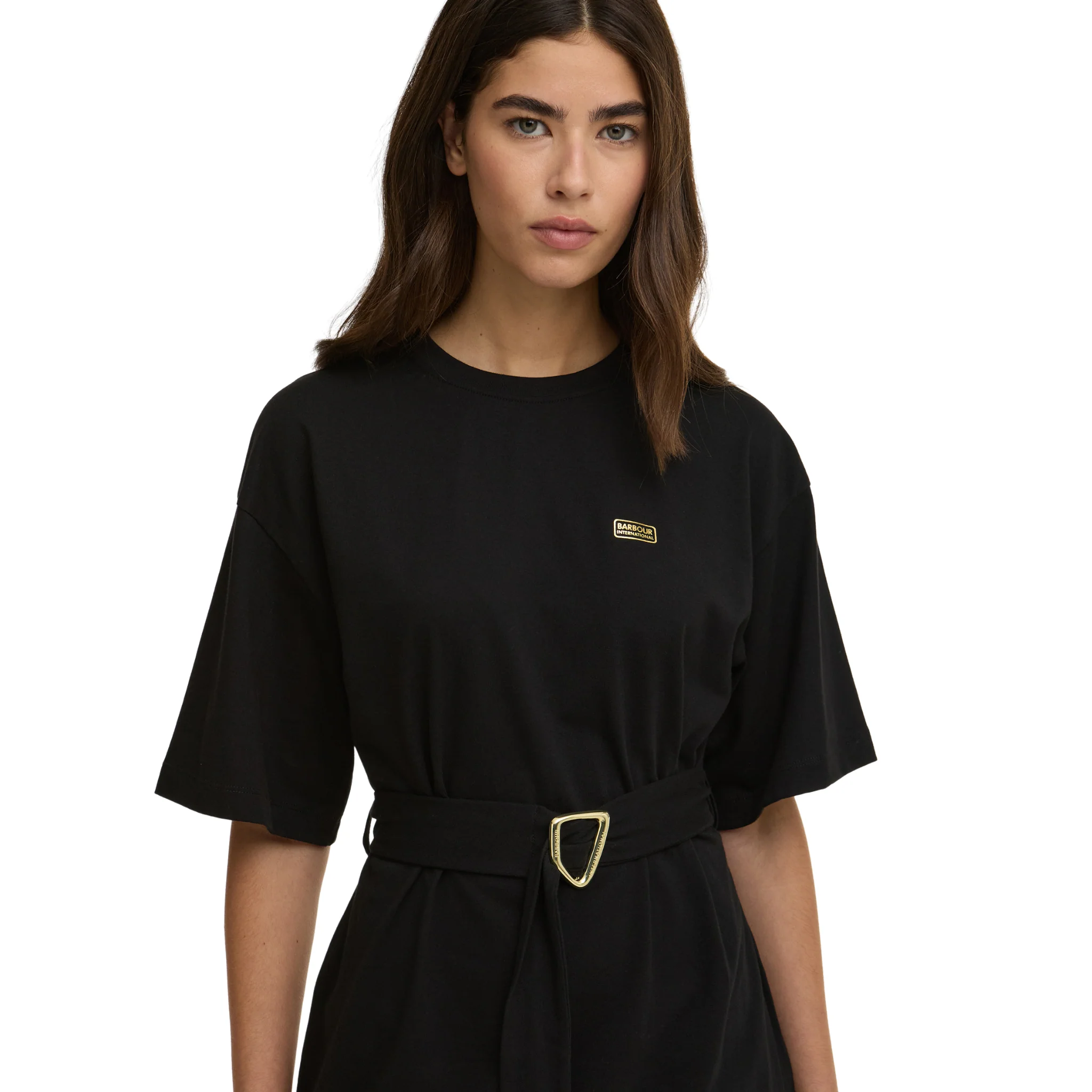 Womens Barbour International Black Uma Mini Dress - Image 4