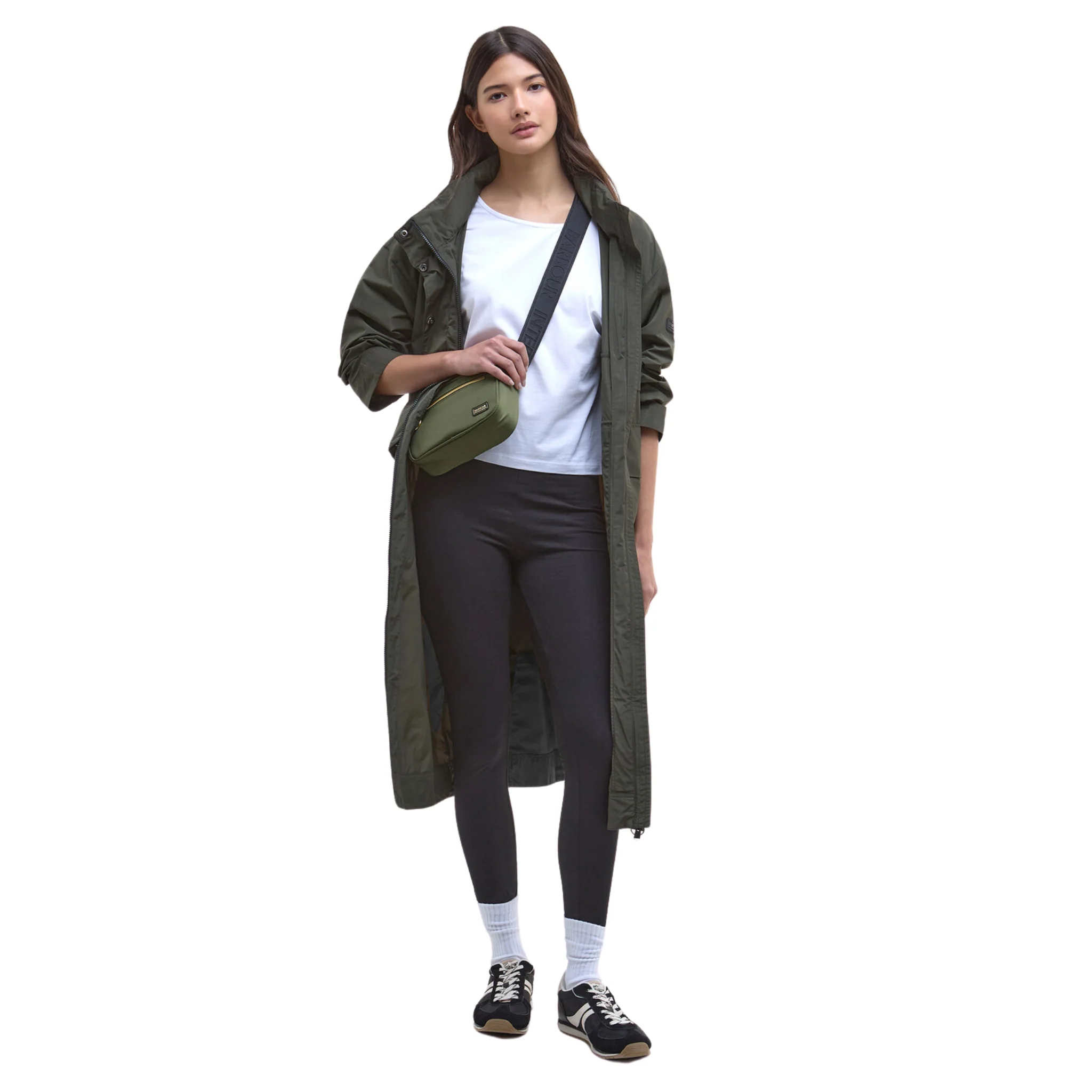Womens Barbour International Envy Roxanna Showerproof Coat - Image 2