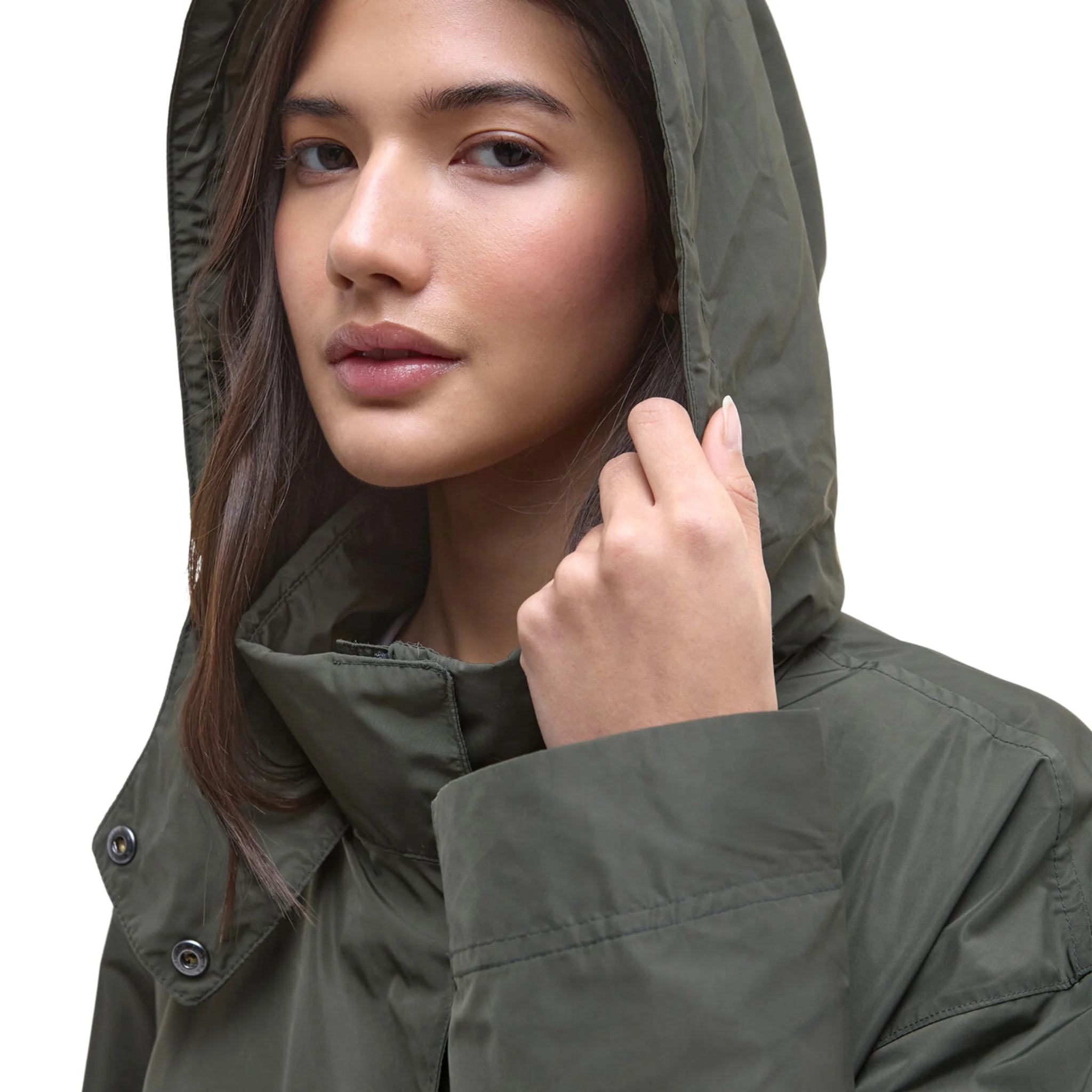 Womens Barbour International Envy Roxanna Showerproof Coat - Image 8