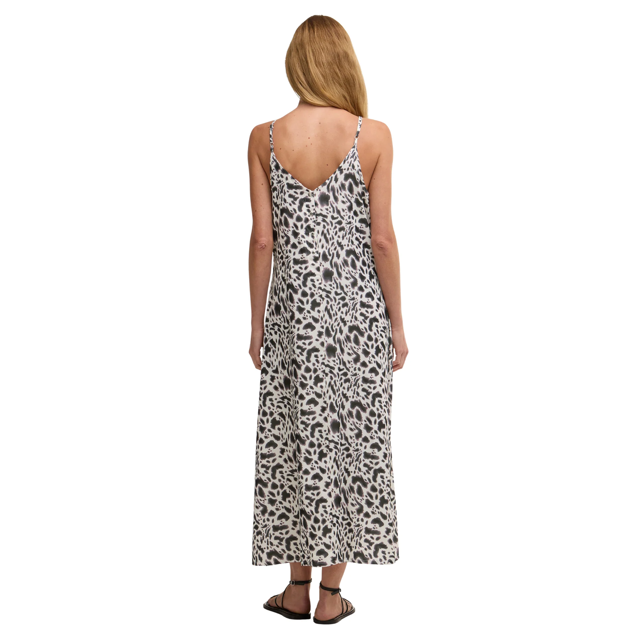 Womens Barbour International Multi Brianna Satin Midi Dress - Image 2