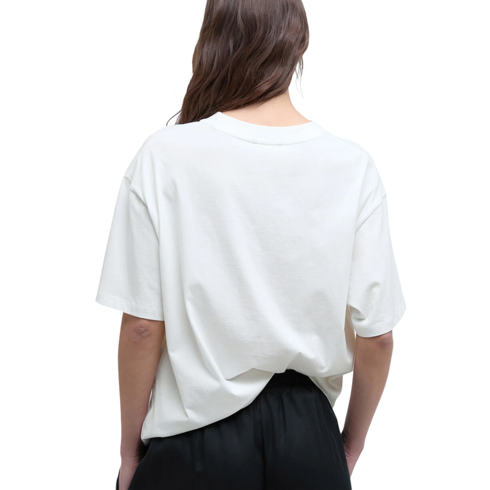 Womens Barbour International Neutral Cali Oversized S/s T Shirt - Image 4