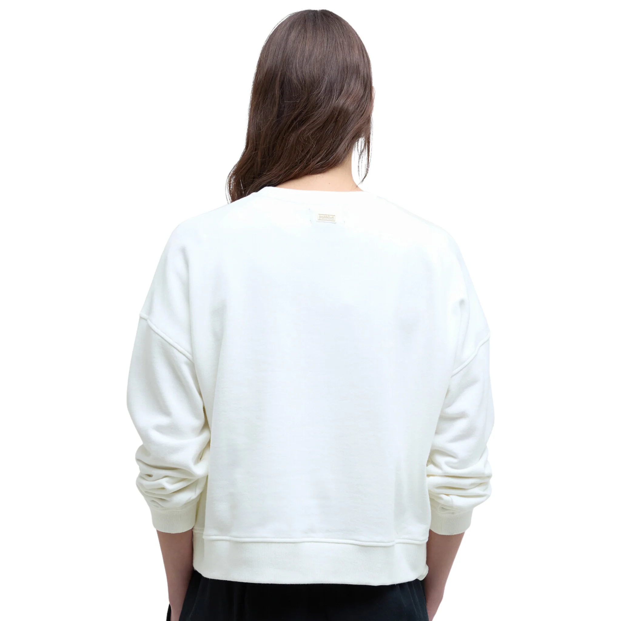 Womens Barbour International Neutral Cali Sweatshirt - Image 4
