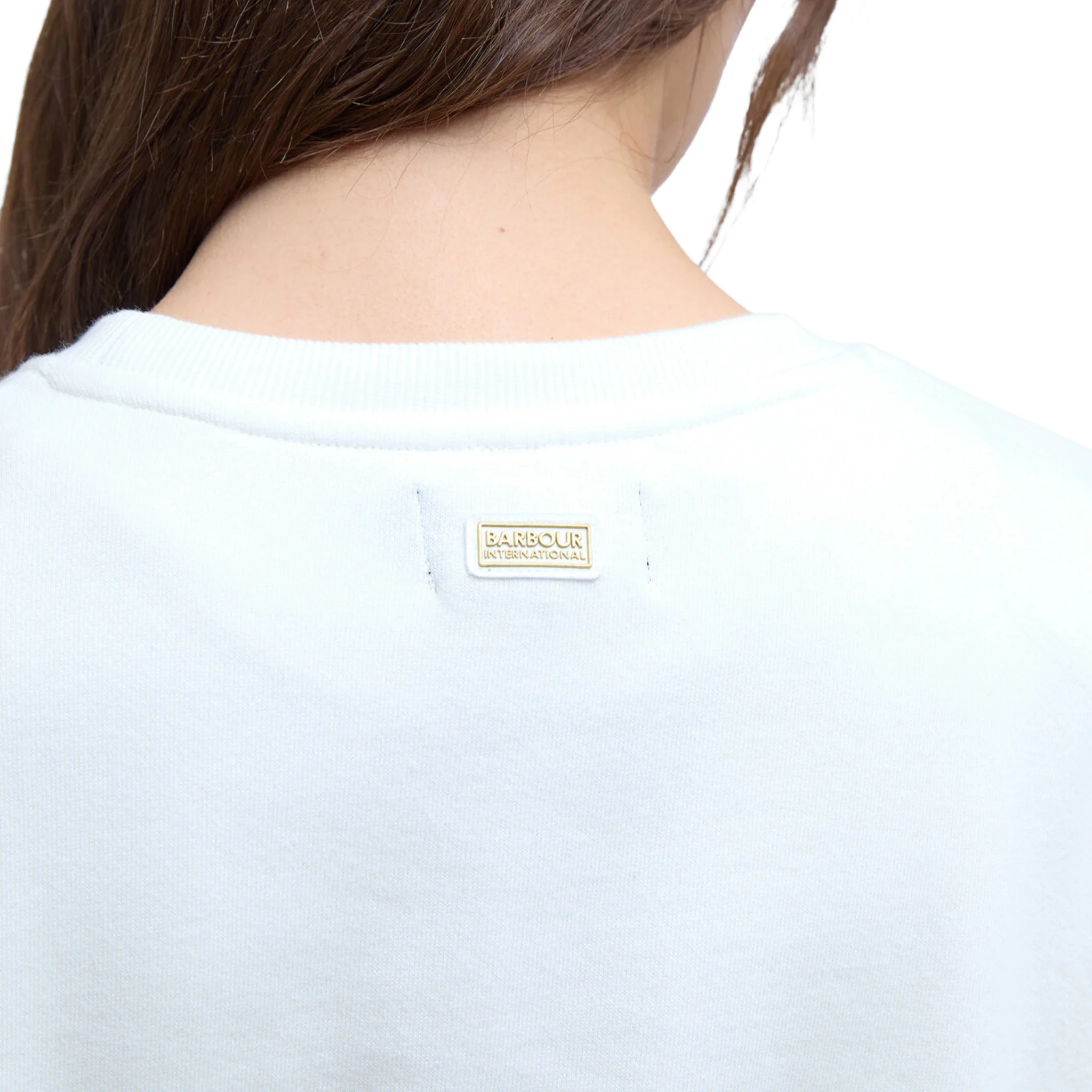 Womens Barbour International Neutral Cali Sweatshirt - Image 5