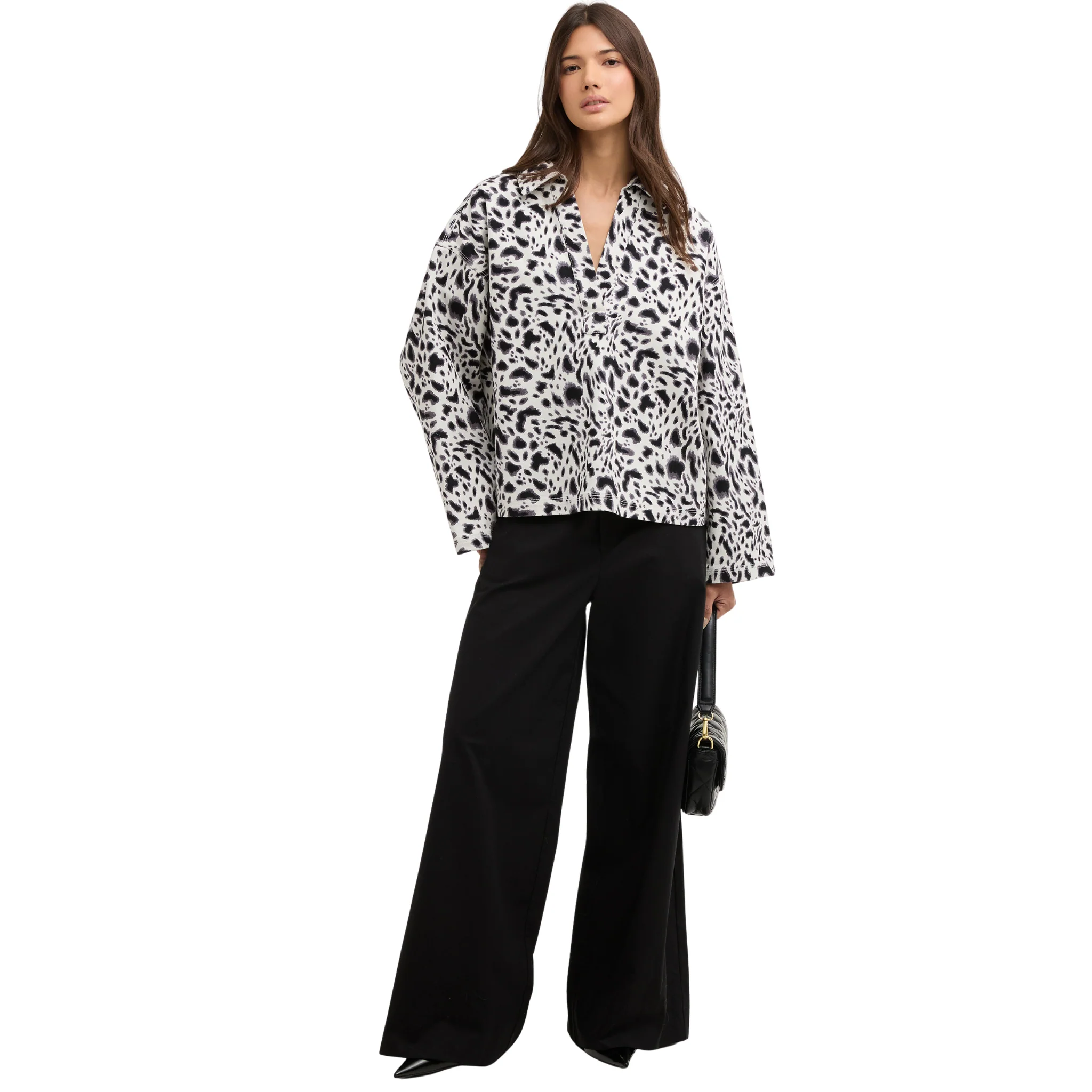 Womens Barbour International Washed Multi Santana Relaxed Shirt - Image 2