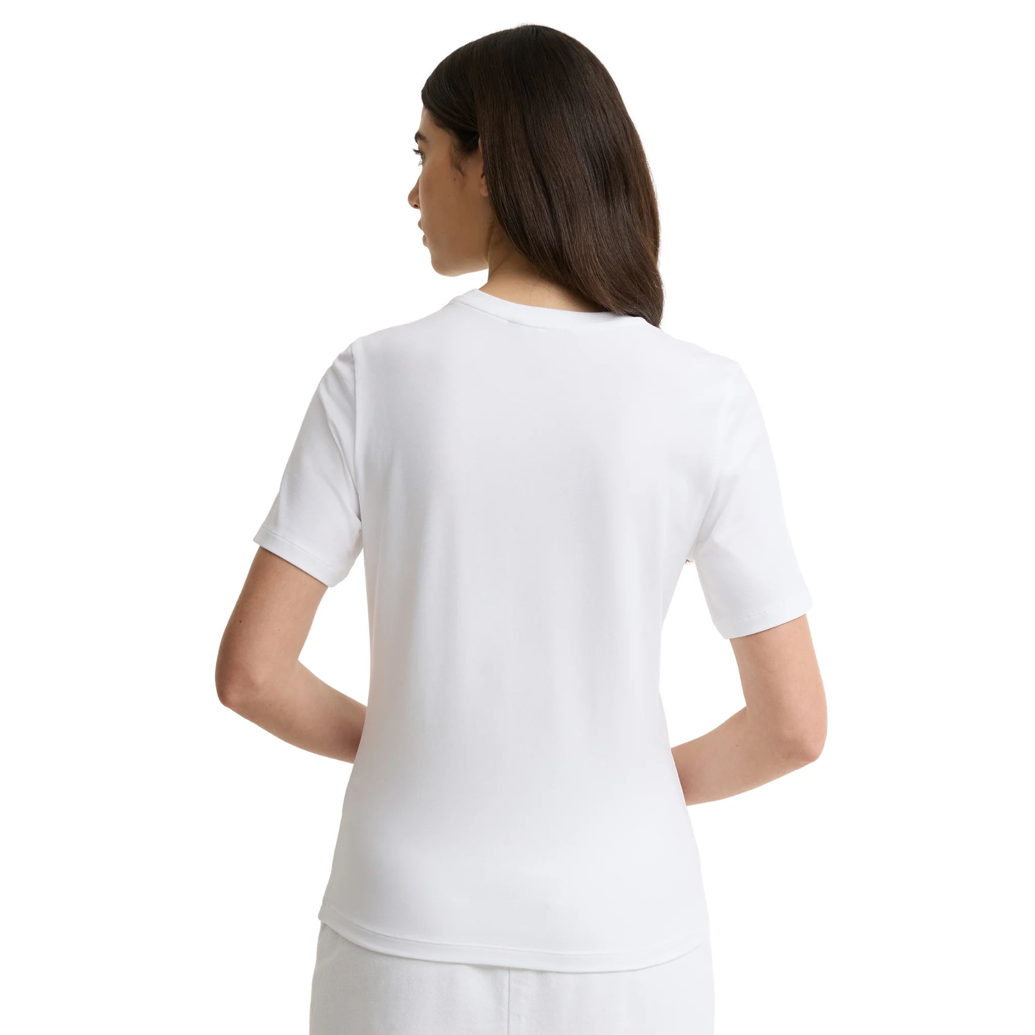 Womens Barbour International White Nova S/s T Shirt - Image 3